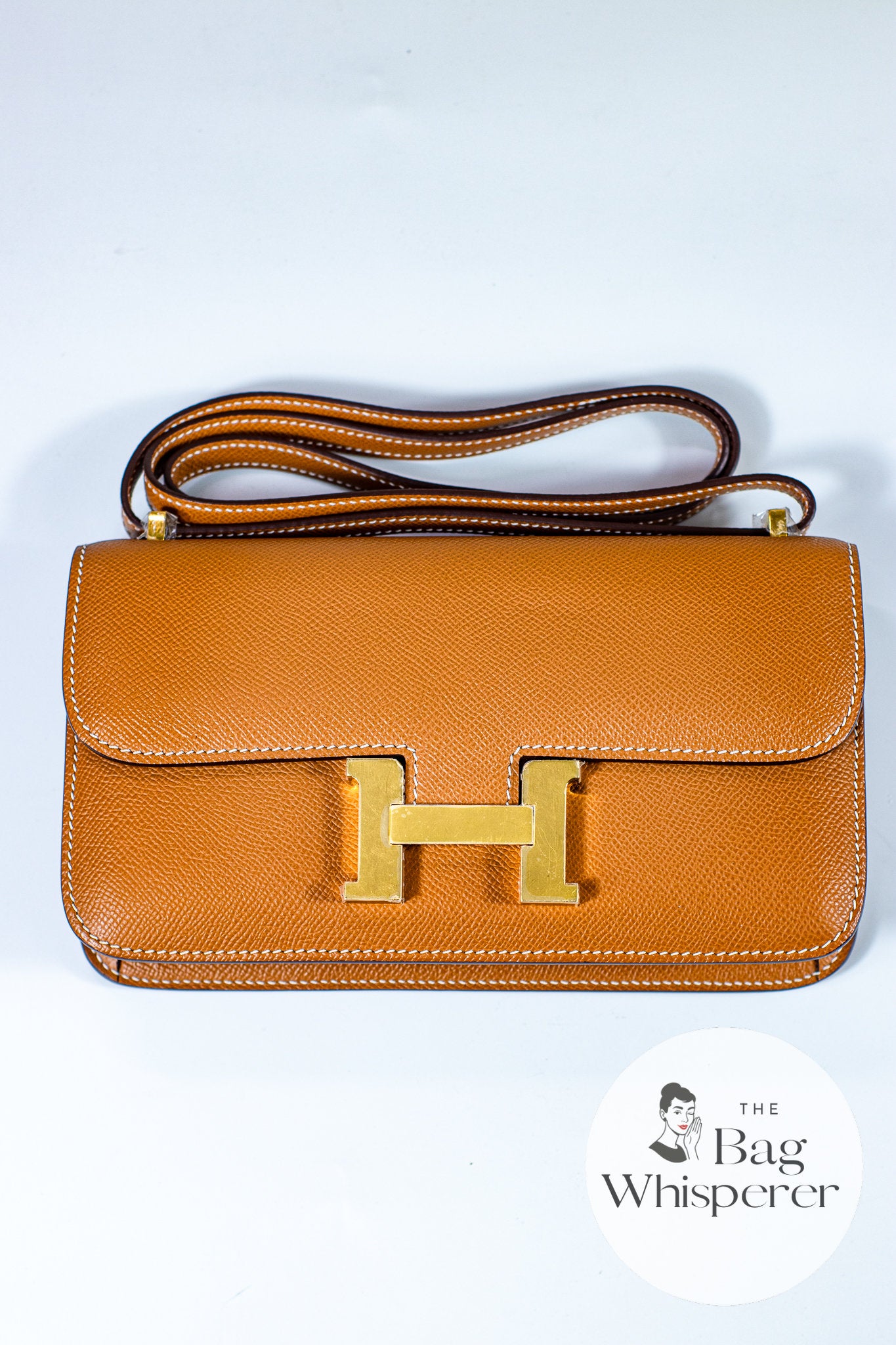 Constance Élan – Gold Epsom with Gold Hardware