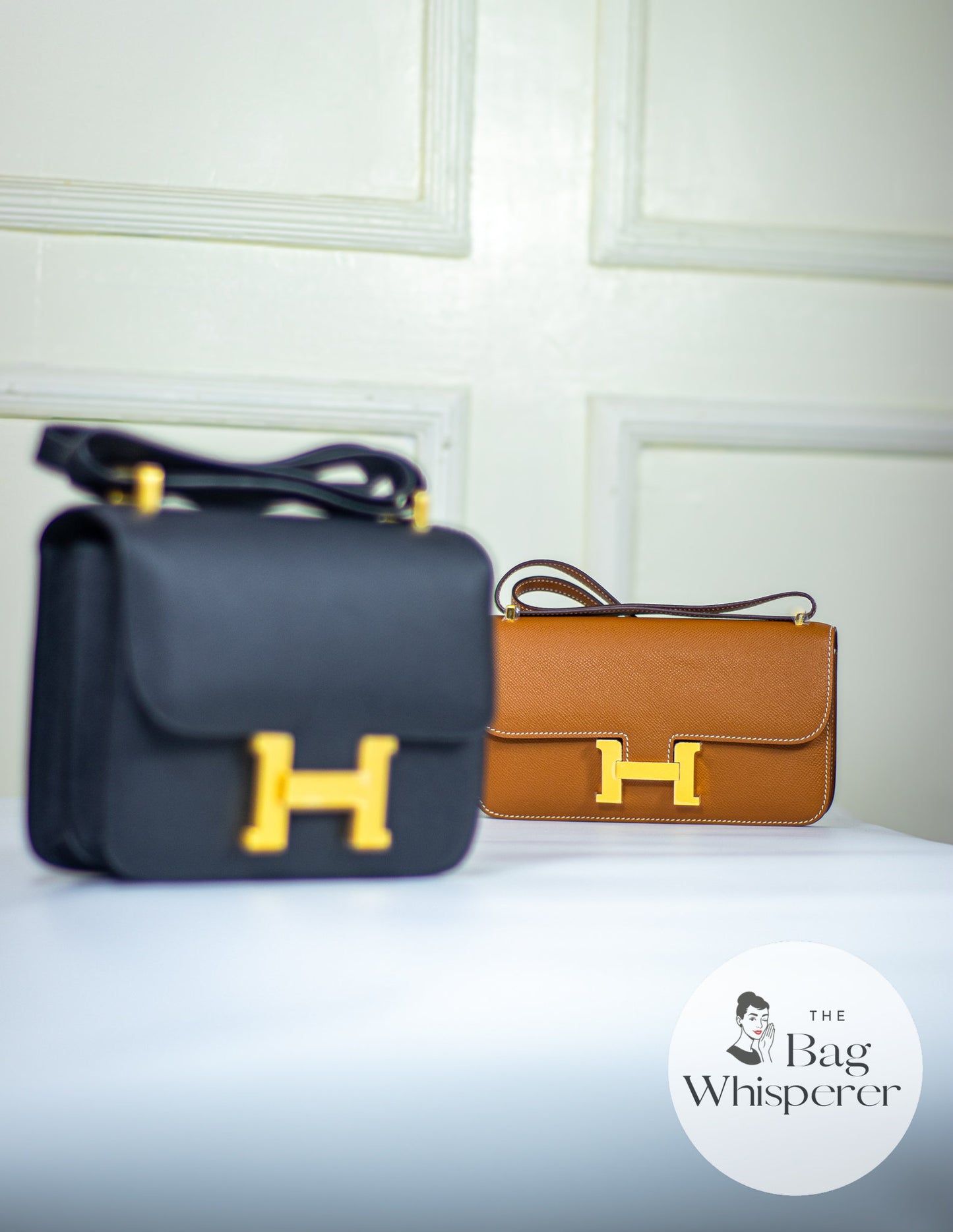 Constance Élan – Gold Epsom with Gold Hardware
