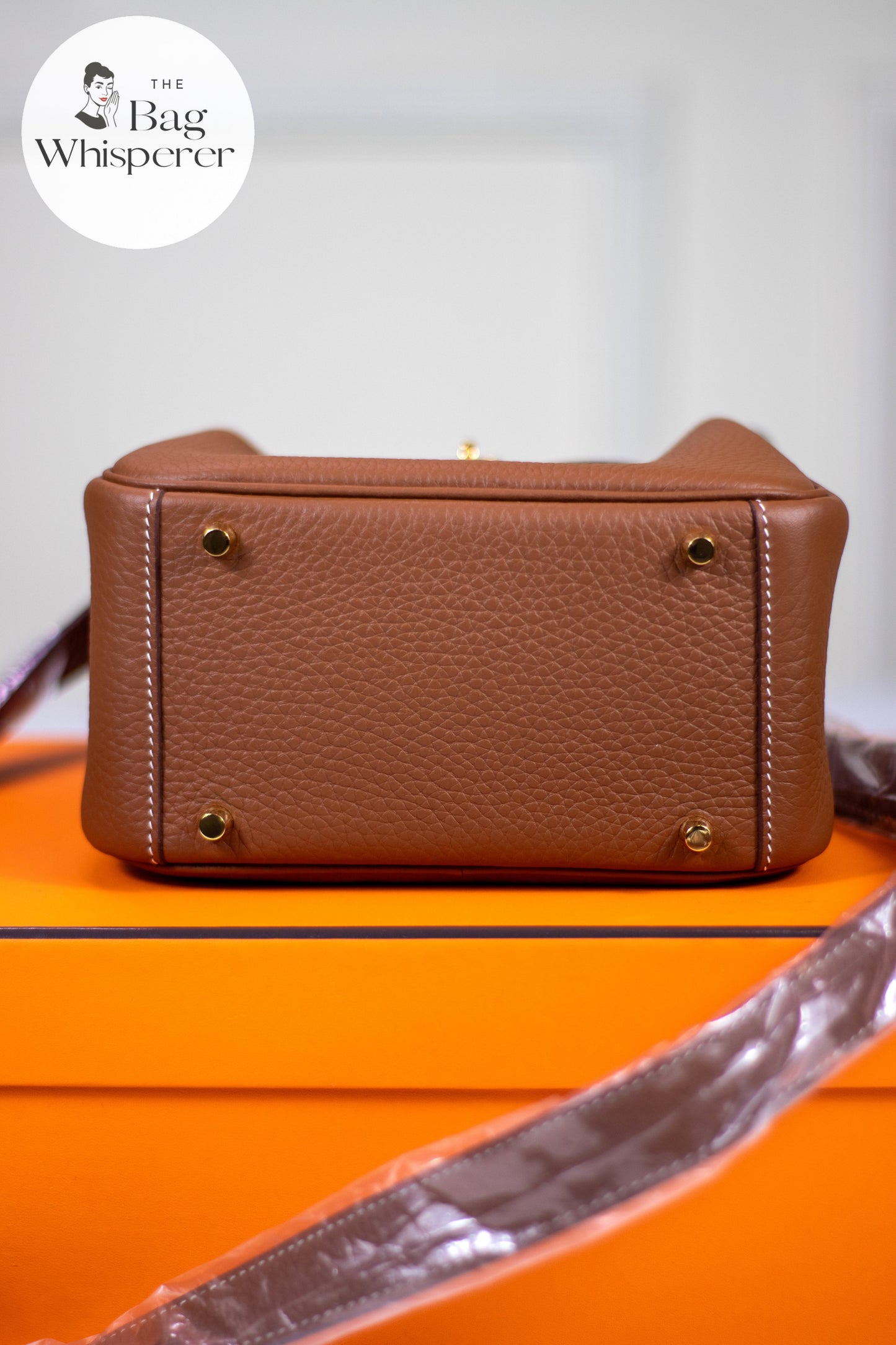 Mini Lindy – Gold Clemence with Gold Hardware