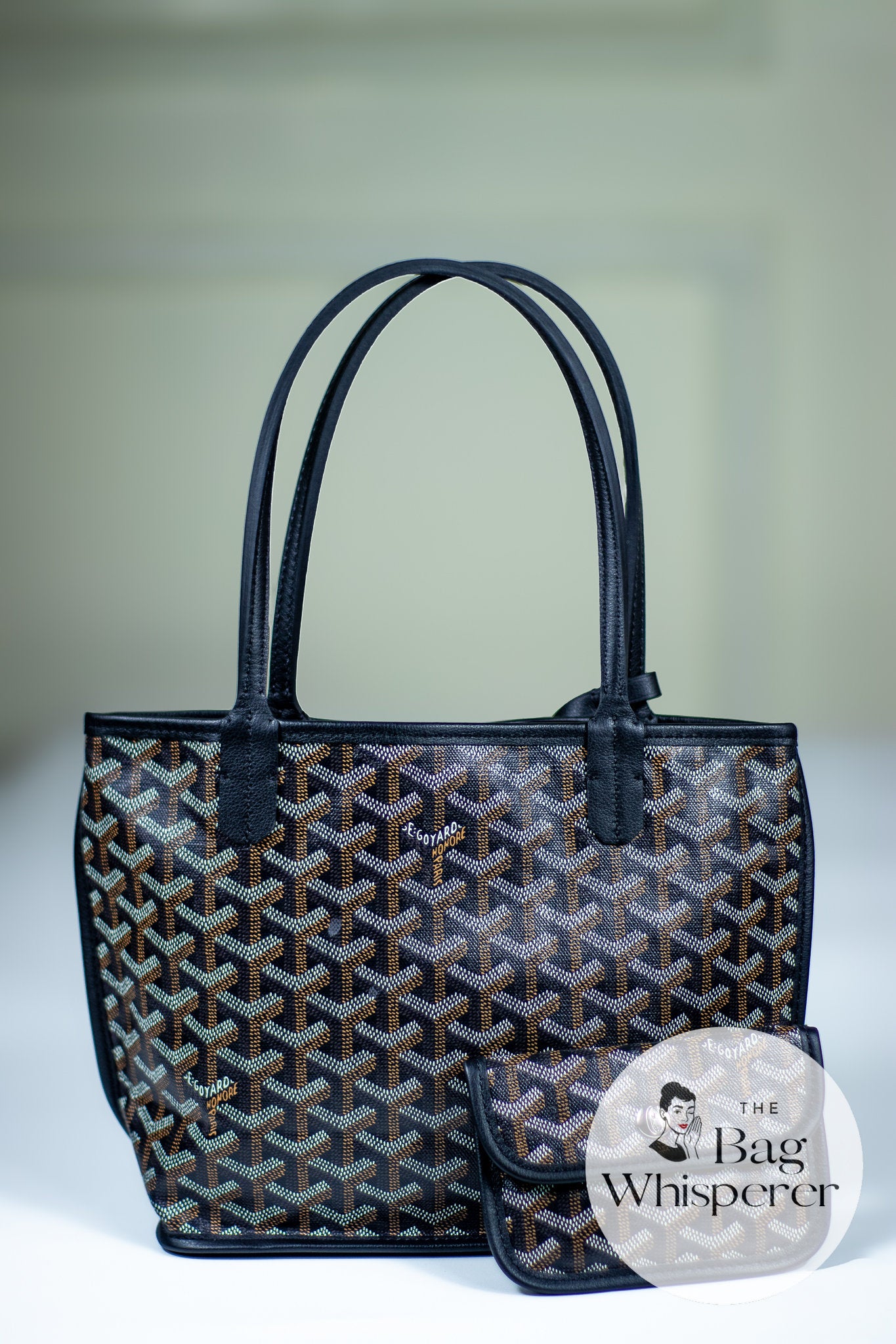Anjou Mini – Black with Removable Pouch
