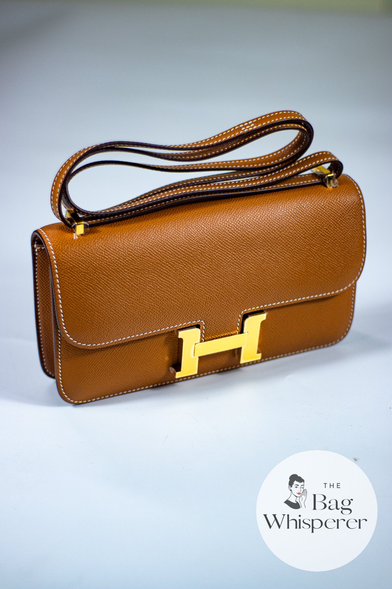 Constance Élan – Gold Epsom with Gold Hardware