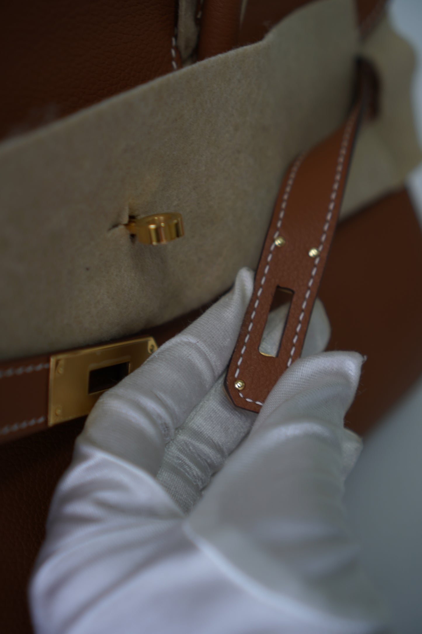 Birkin 29 in Gold on Gold Evercolor