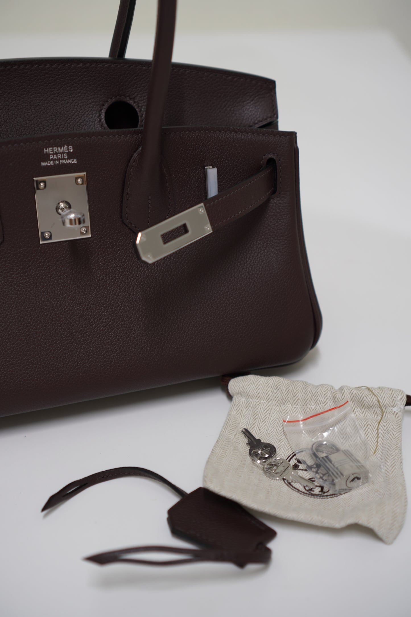 Birkin 29 in Rouge H Evercolor