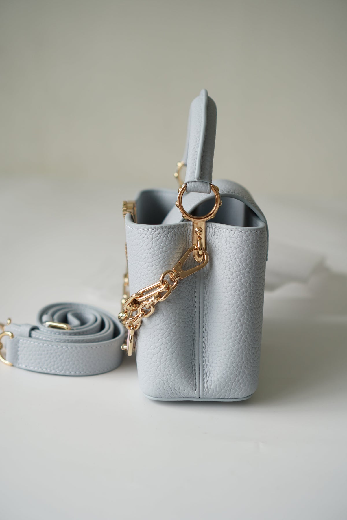 Capucine Mini East West in Baby Blue