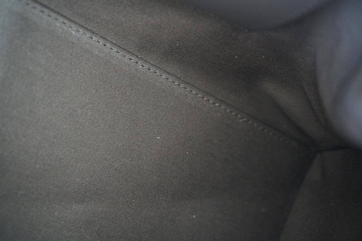 C25 Small Handbag in Dark Brown Suede