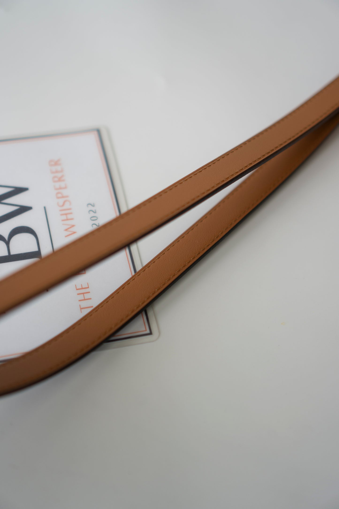 KL Belt – Black Epsom Leather with Palladium Hardware