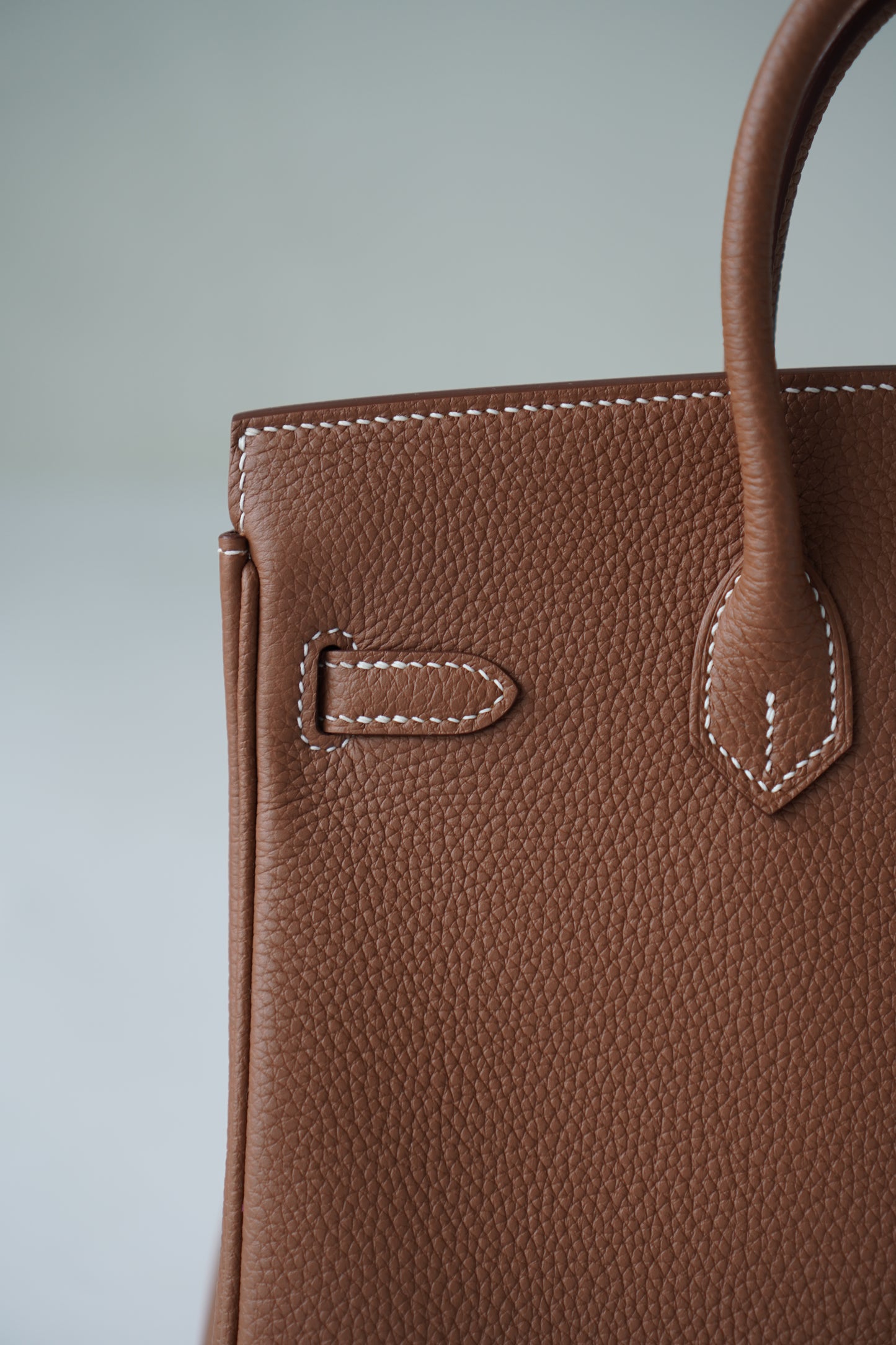 Birkin 25 in classic Gold Togo leather