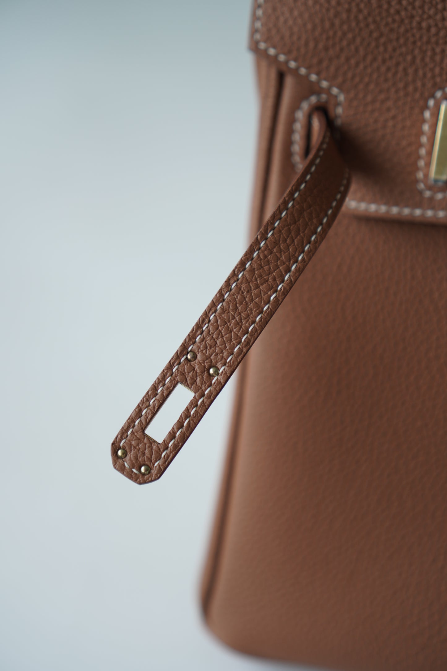 Birkin 25 in classic Gold Togo leather