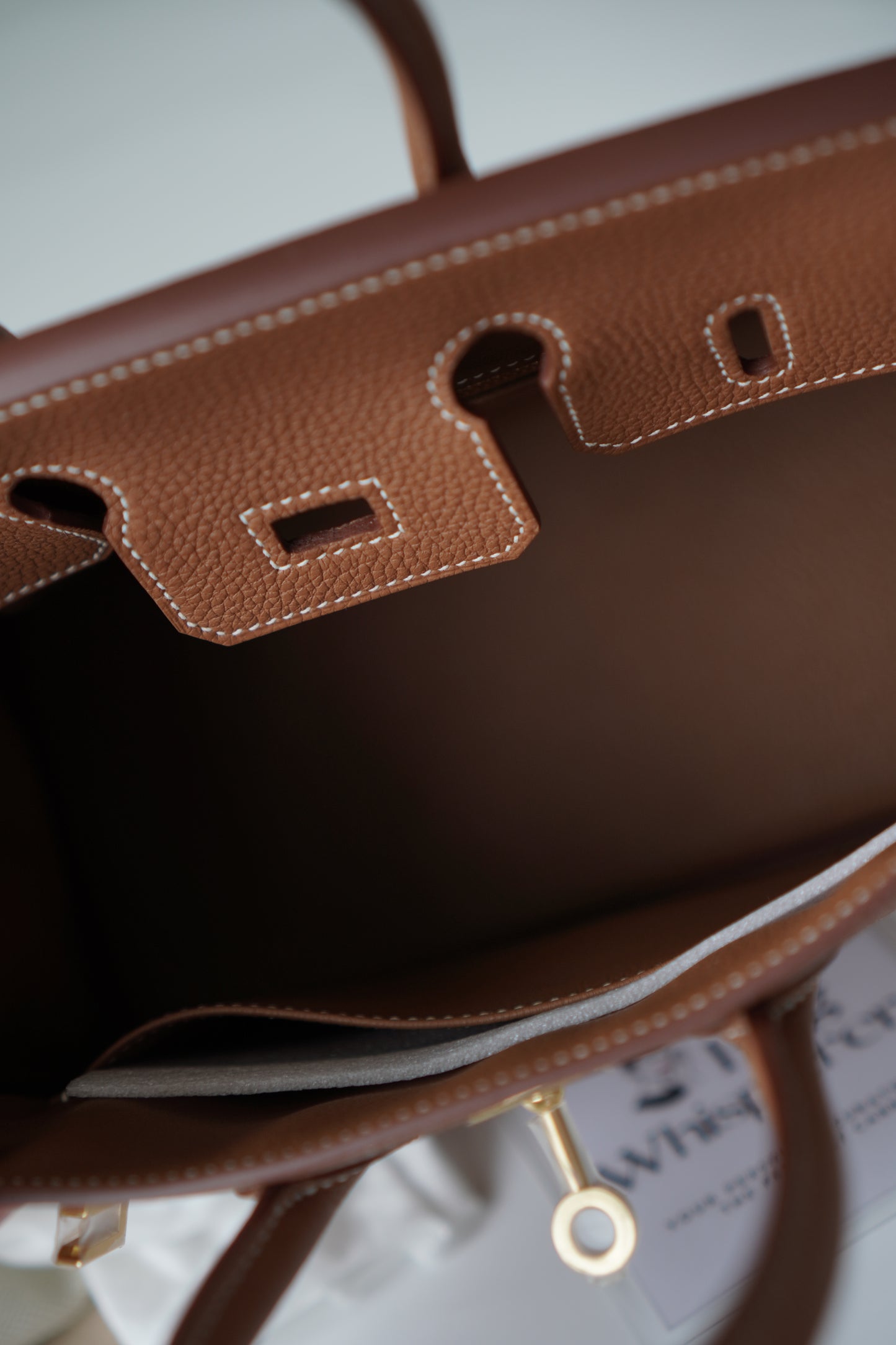 Birkin 25 in classic Gold Togo leather