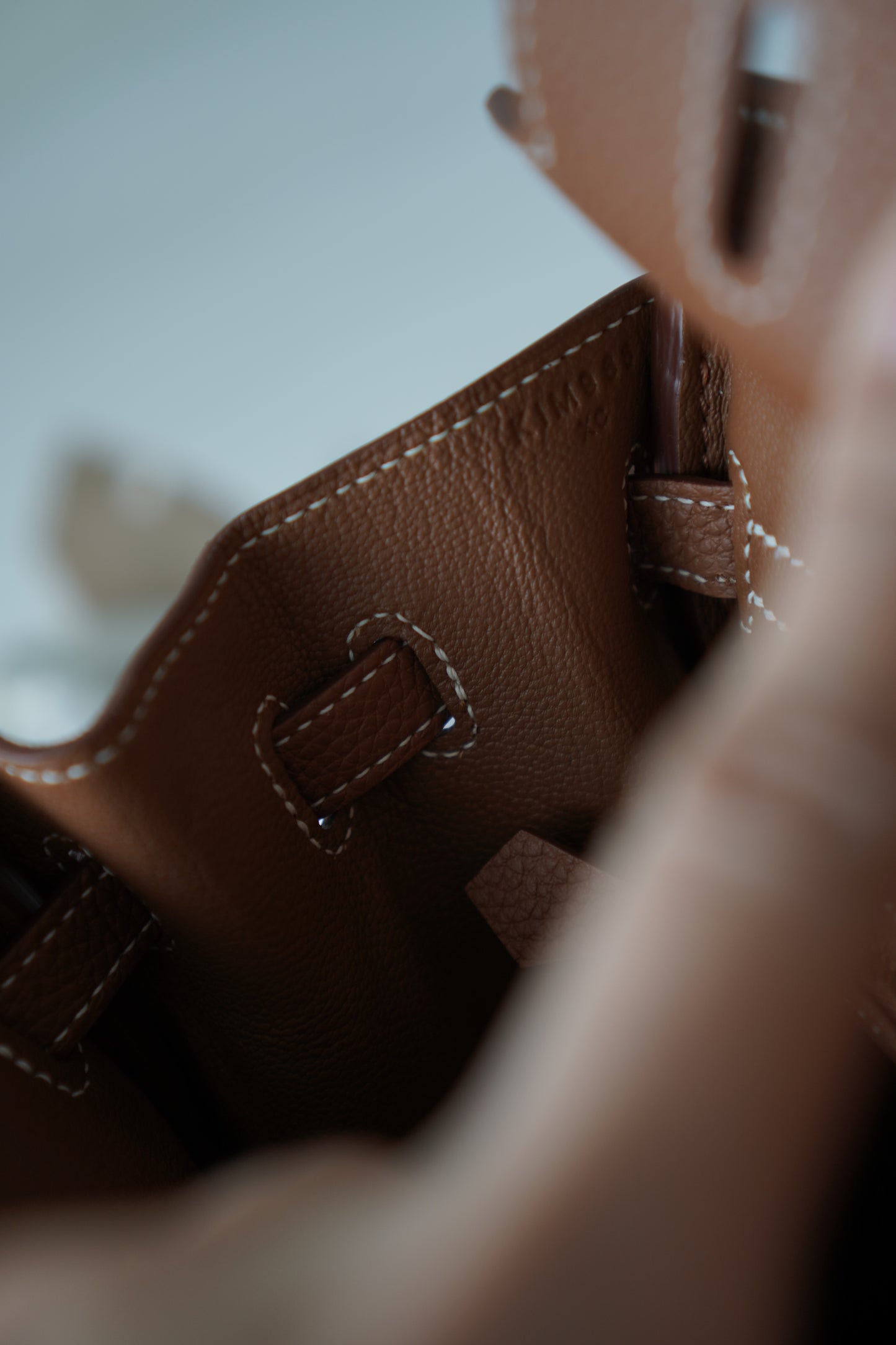 Birkin 25 in classic Gold Togo leather