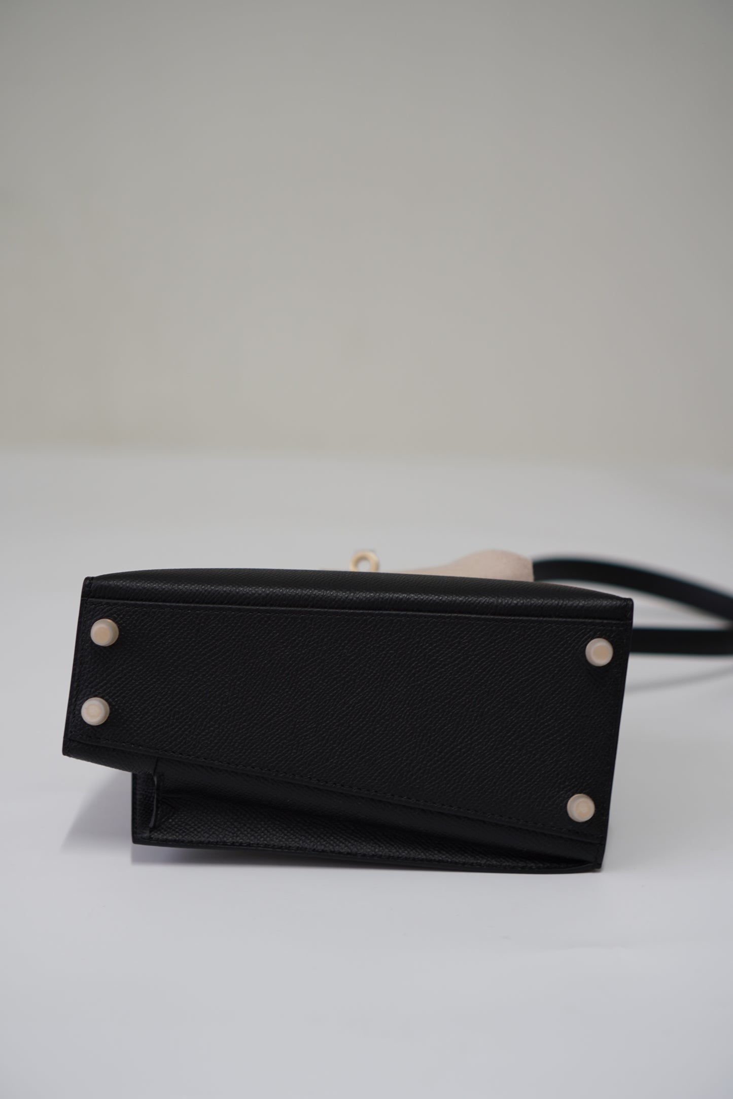Kelly Désordre Mini in Noir Epsom