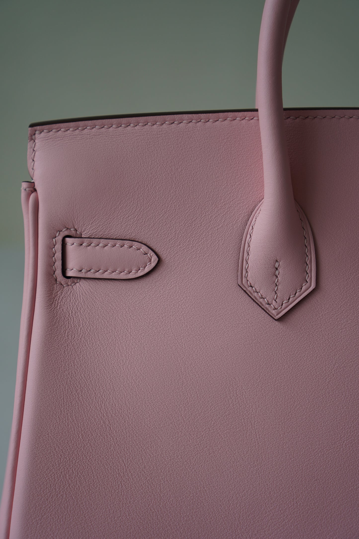 Birkin 25 in Rose Sakura Swift leather