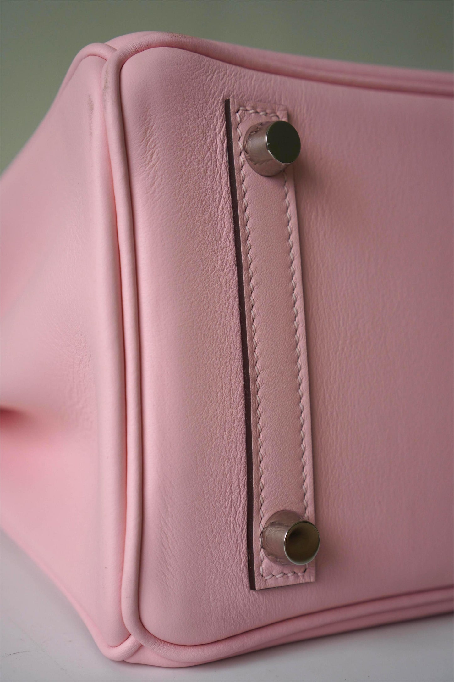 Birkin 25 in Rose Sakura Swift leather