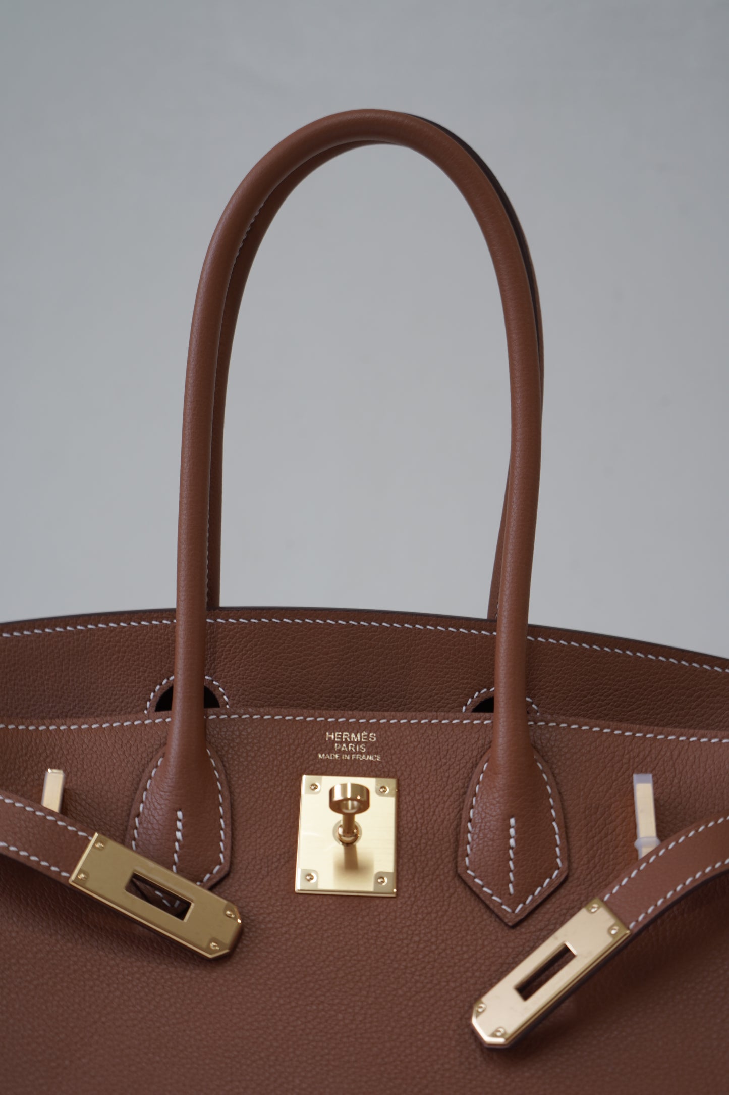 Birkin 29 in Gold on Gold Evercolor