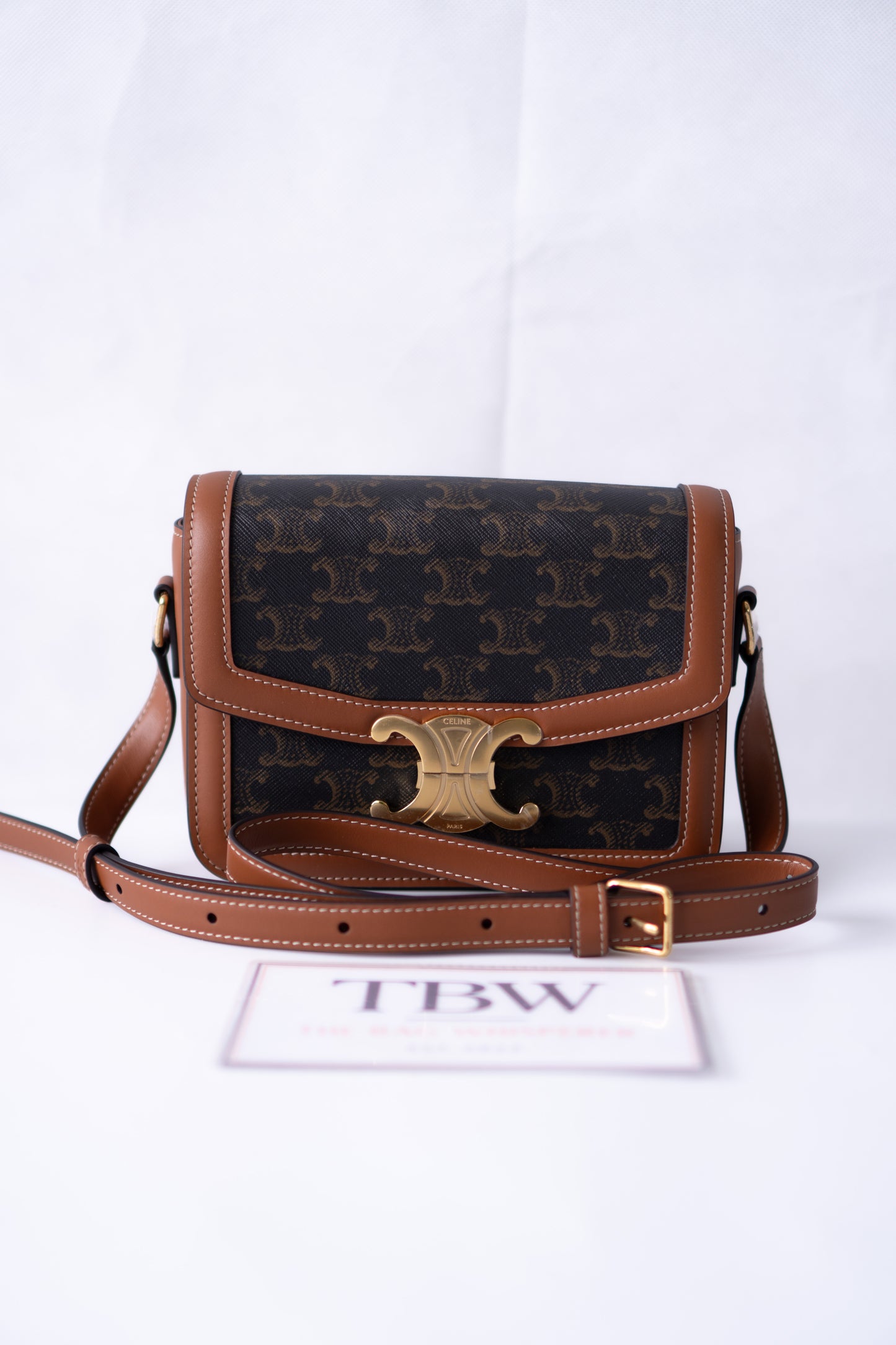 Triomphe Teen Bag – Triomphe Monogram Canvas & Leather