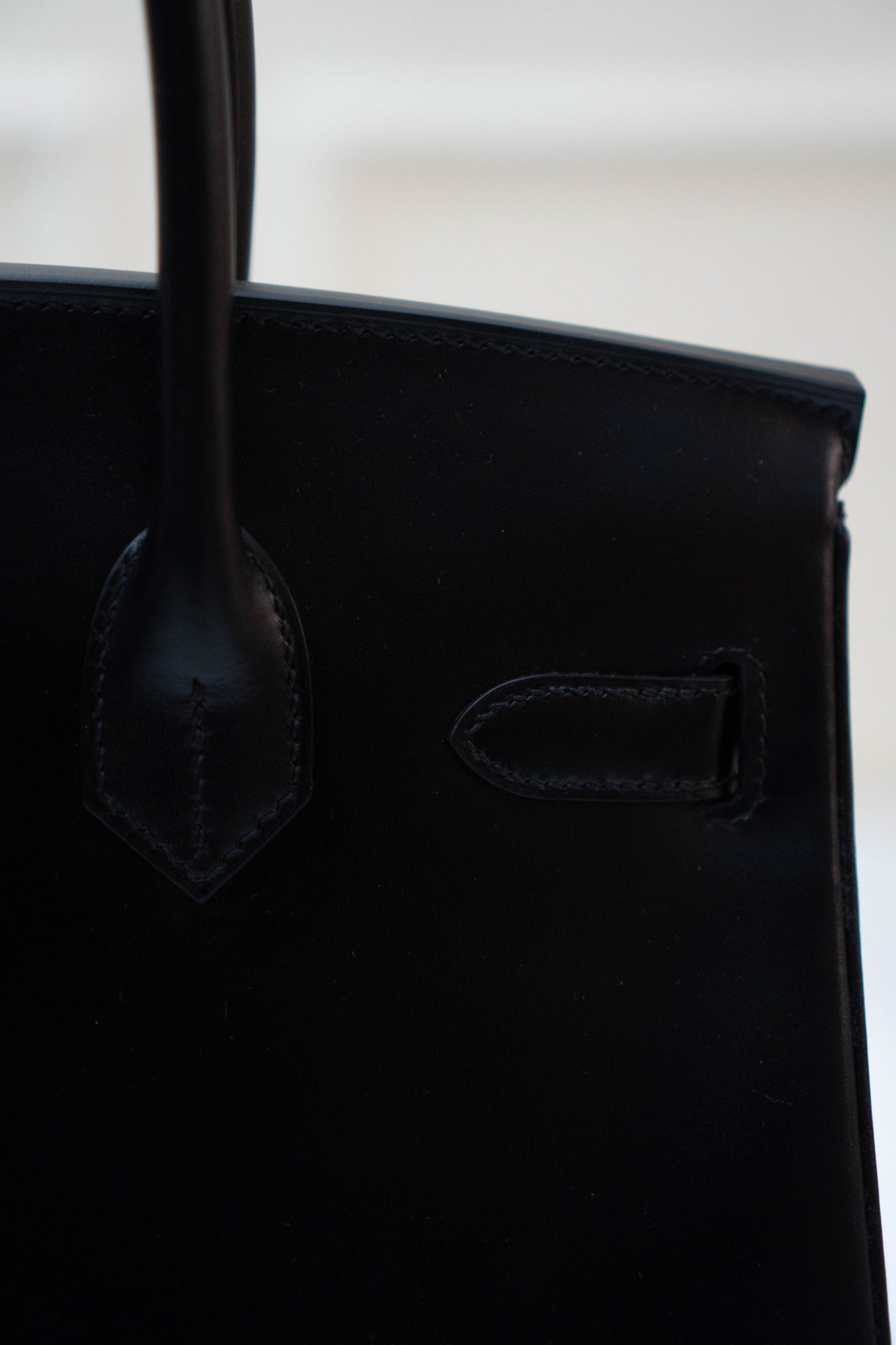 BK 30 So Black in Box Calf leather
