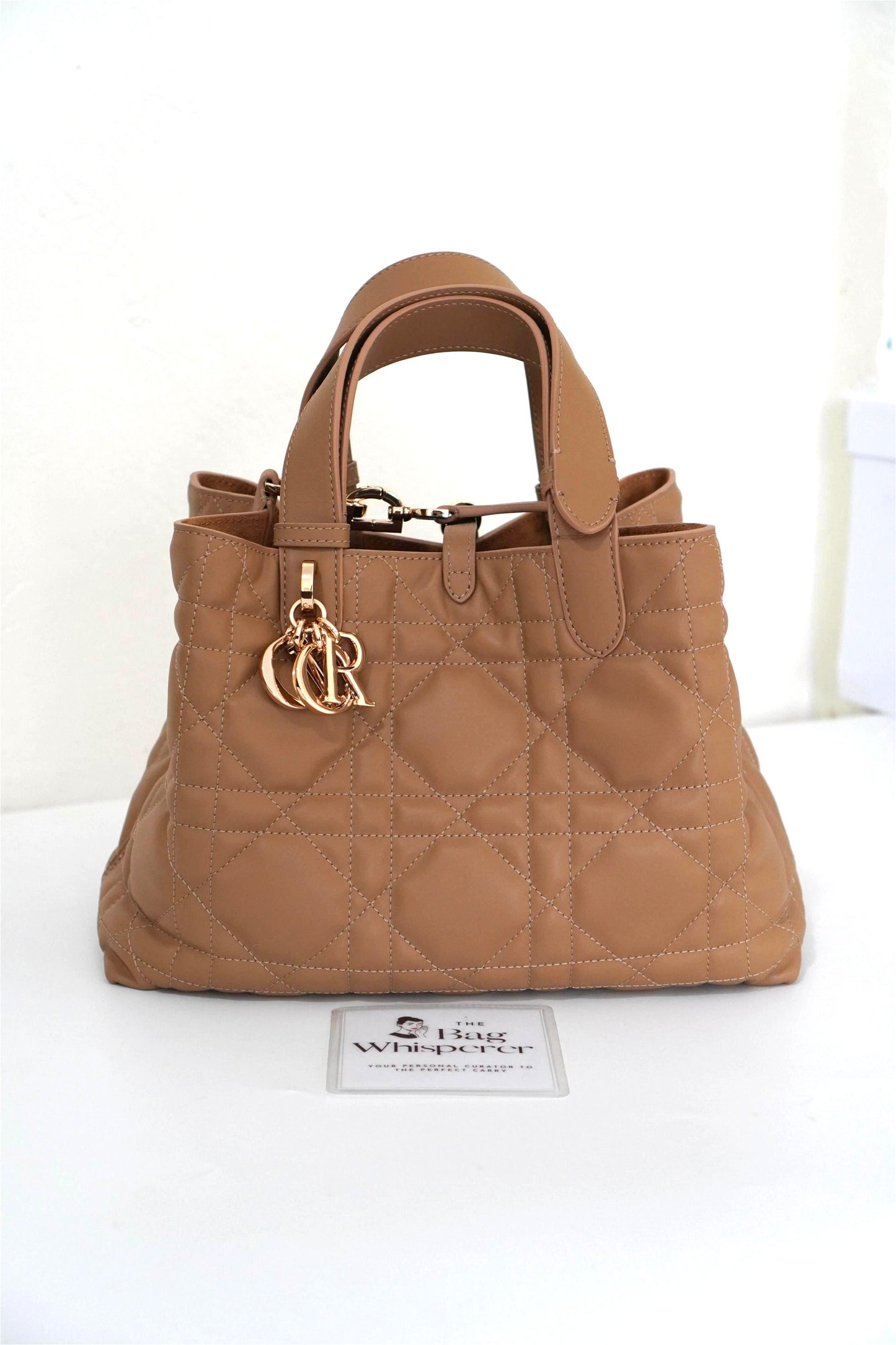 Toujours Tote in Warm Caramel