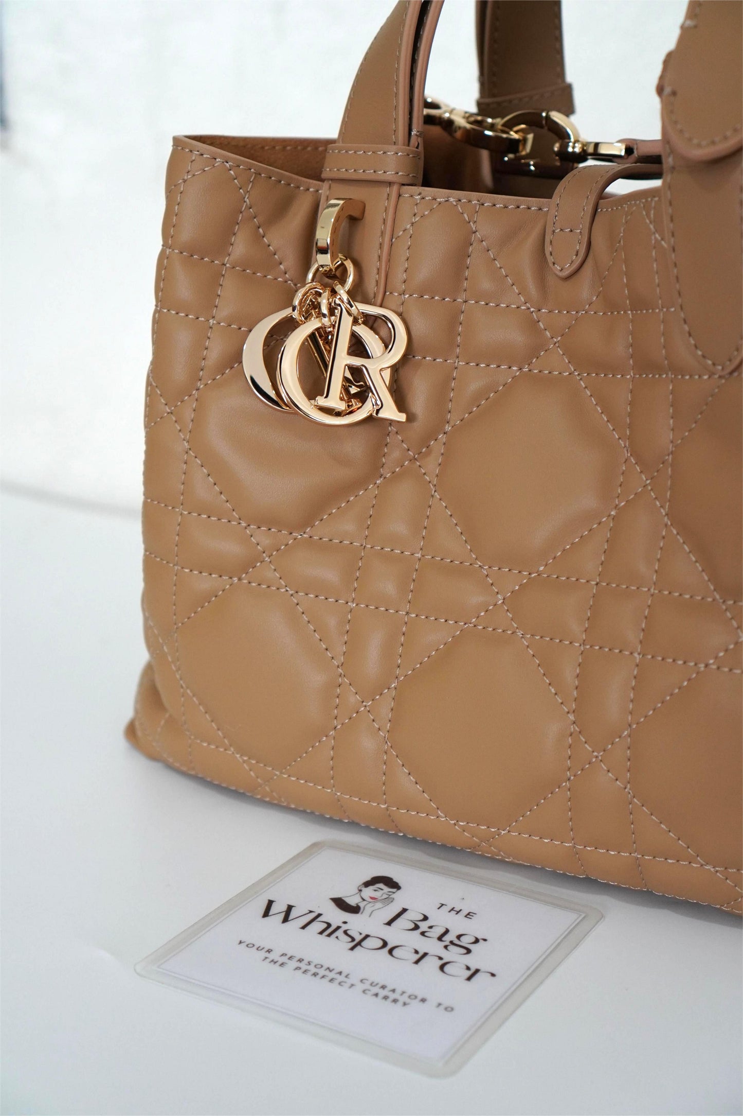 Toujours Tote in Warm Caramel