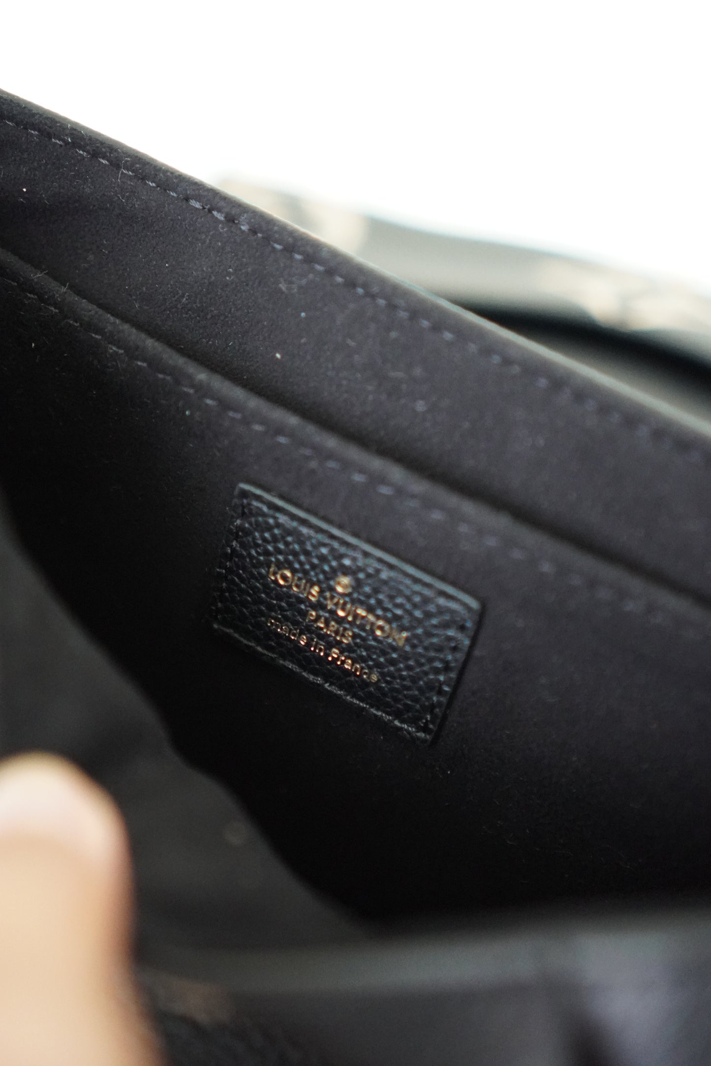 Favorite MM in Bicolor Empreinte Leather
