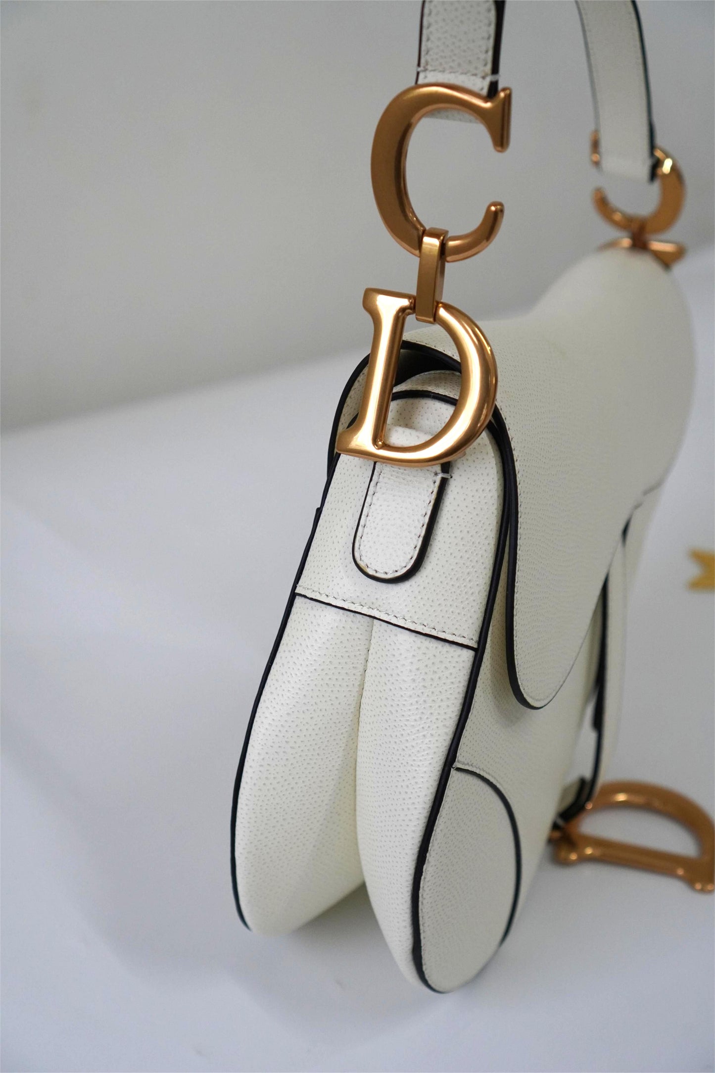 Saddle Bag in White