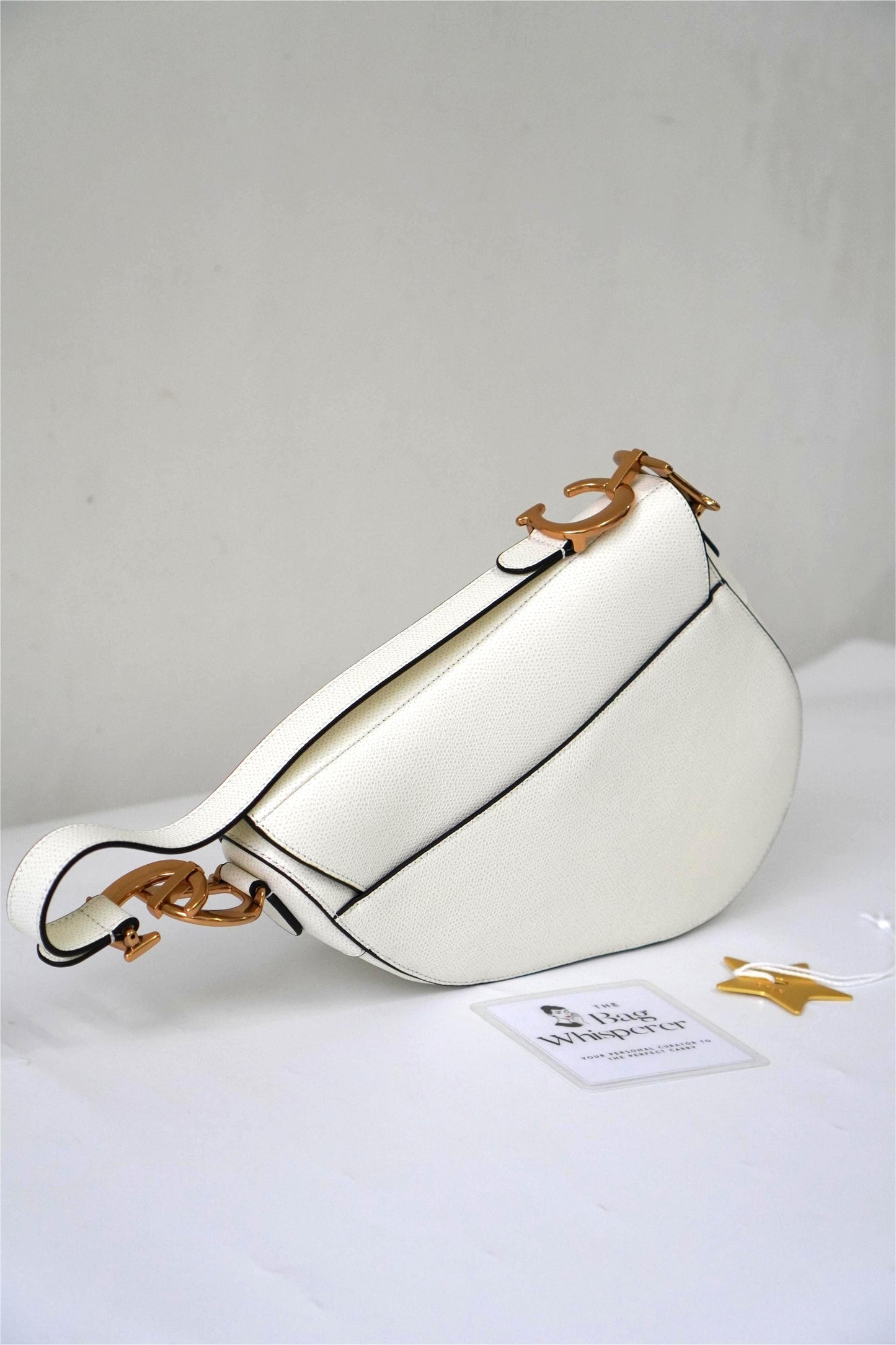Saddle Bag in White
