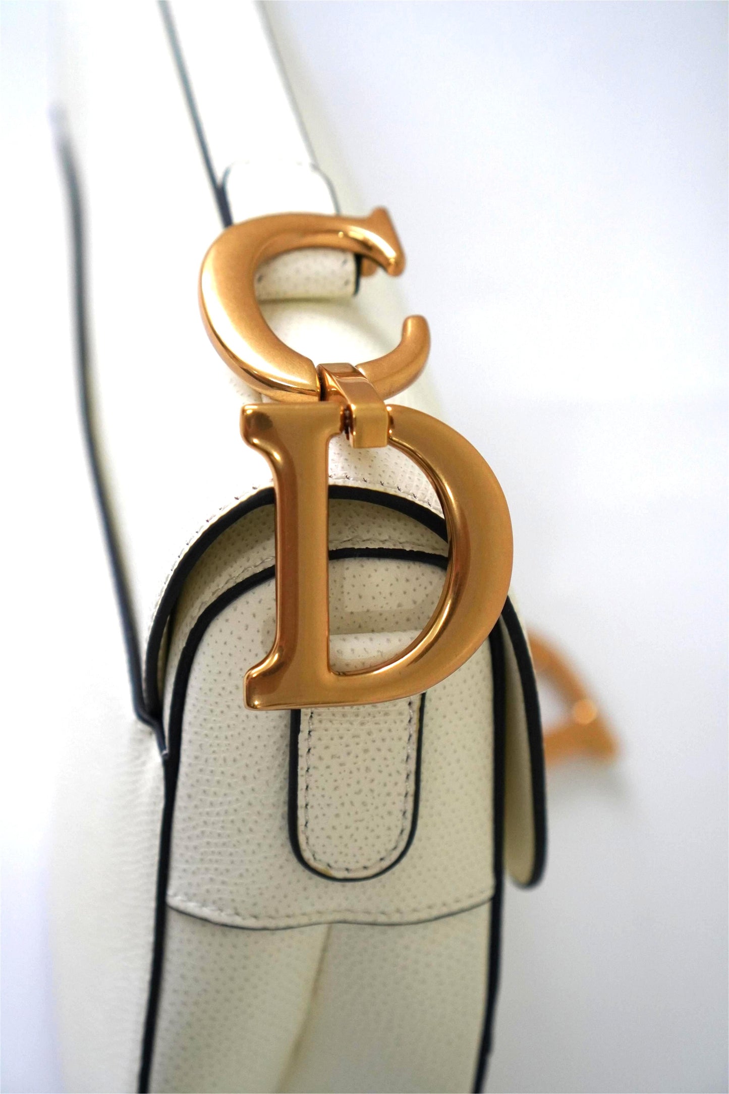 Saddle Bag in White