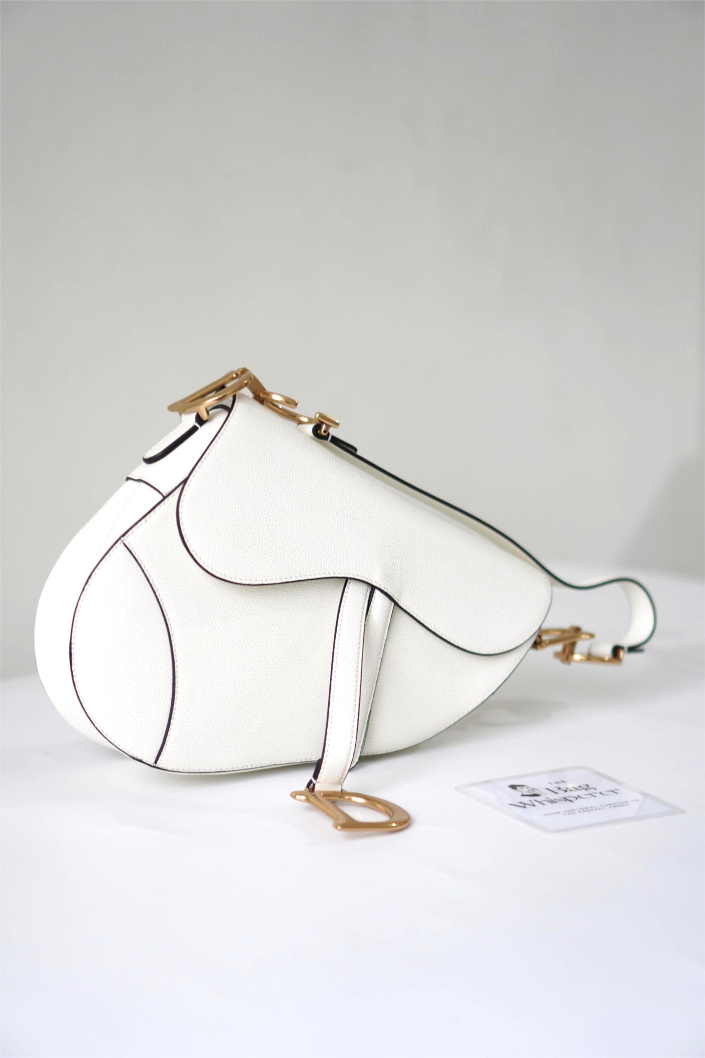 Saddle Bag in White