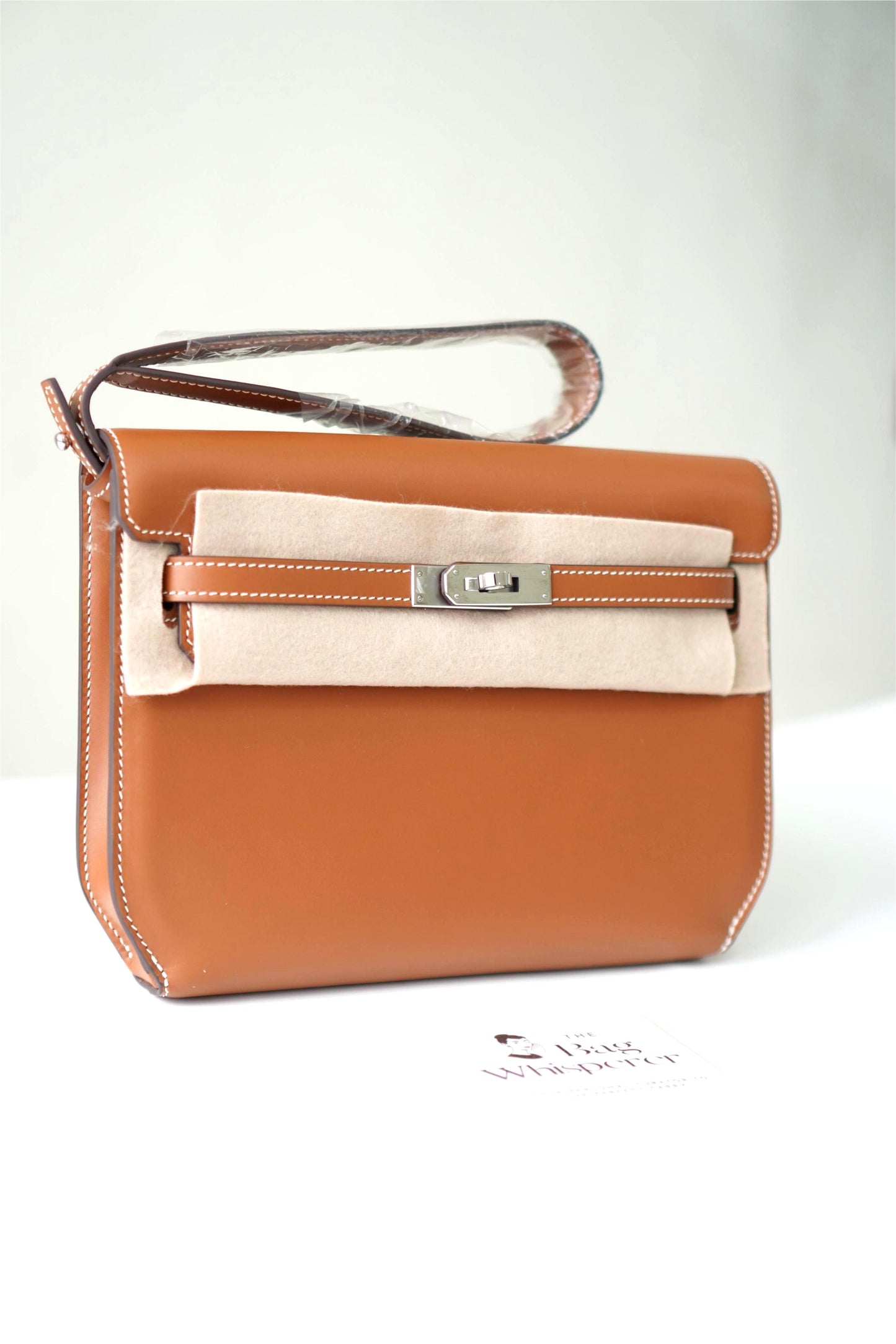 Depeches in Barenia leather