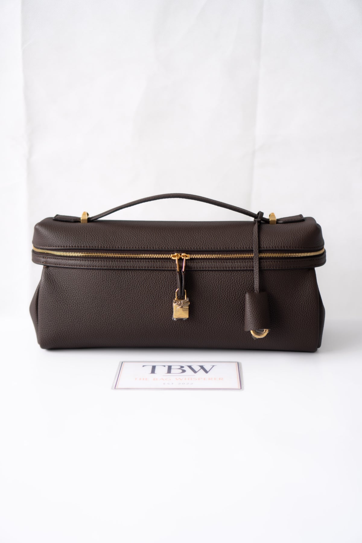 Extra Pocket L33 Top Handle Bag – Dark Brown