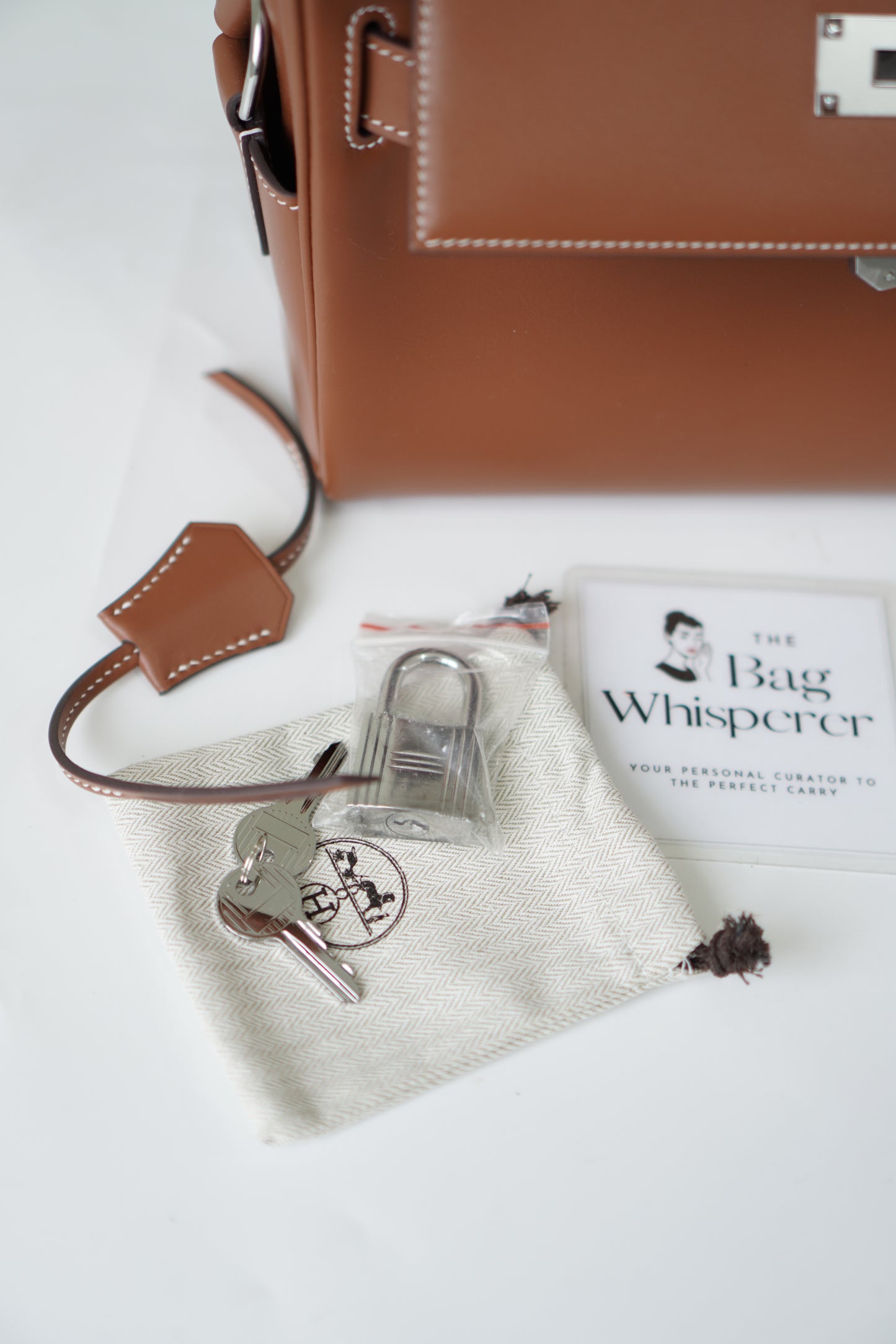 KL Messenger – Brown Saddle Leather with Palladium Hardware