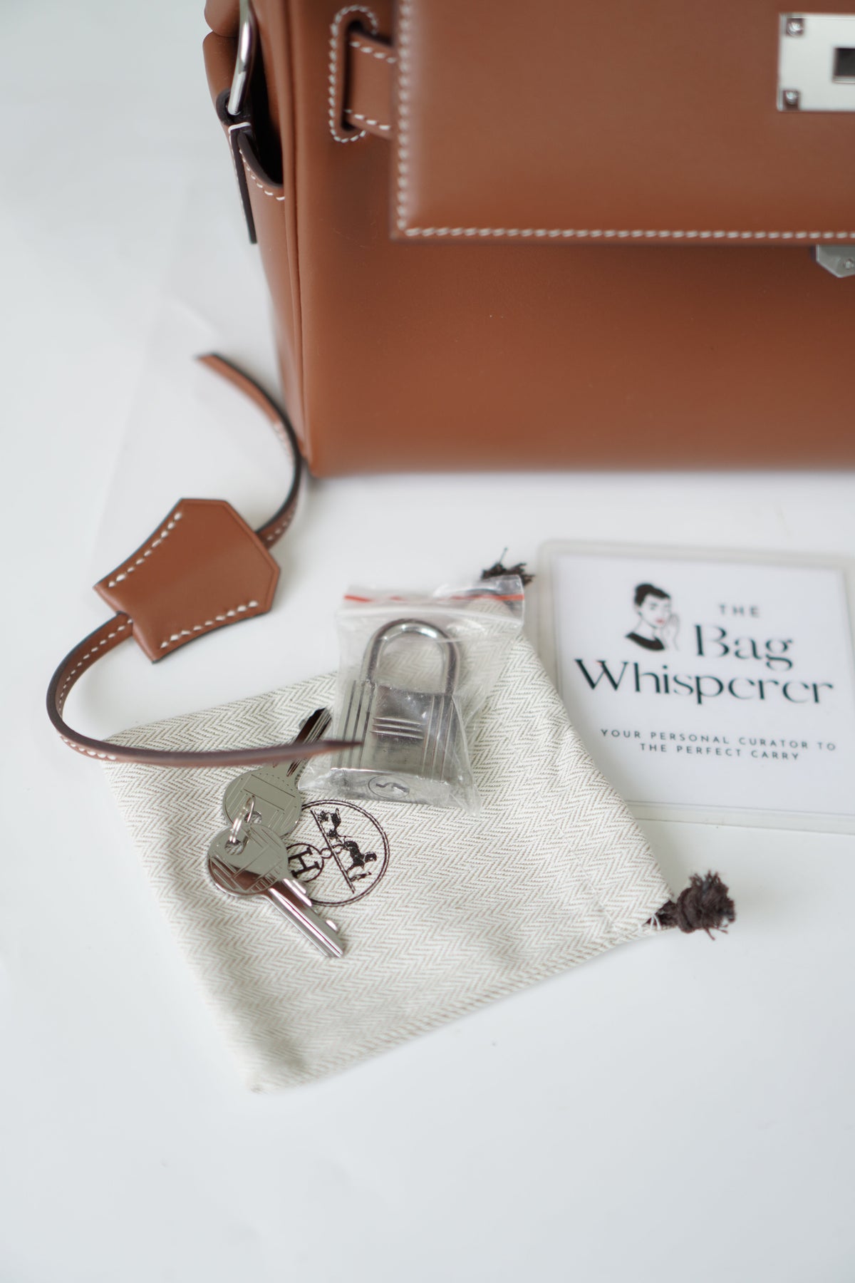 KL Messenger – Brown Saddle Leather with Palladium Hardware