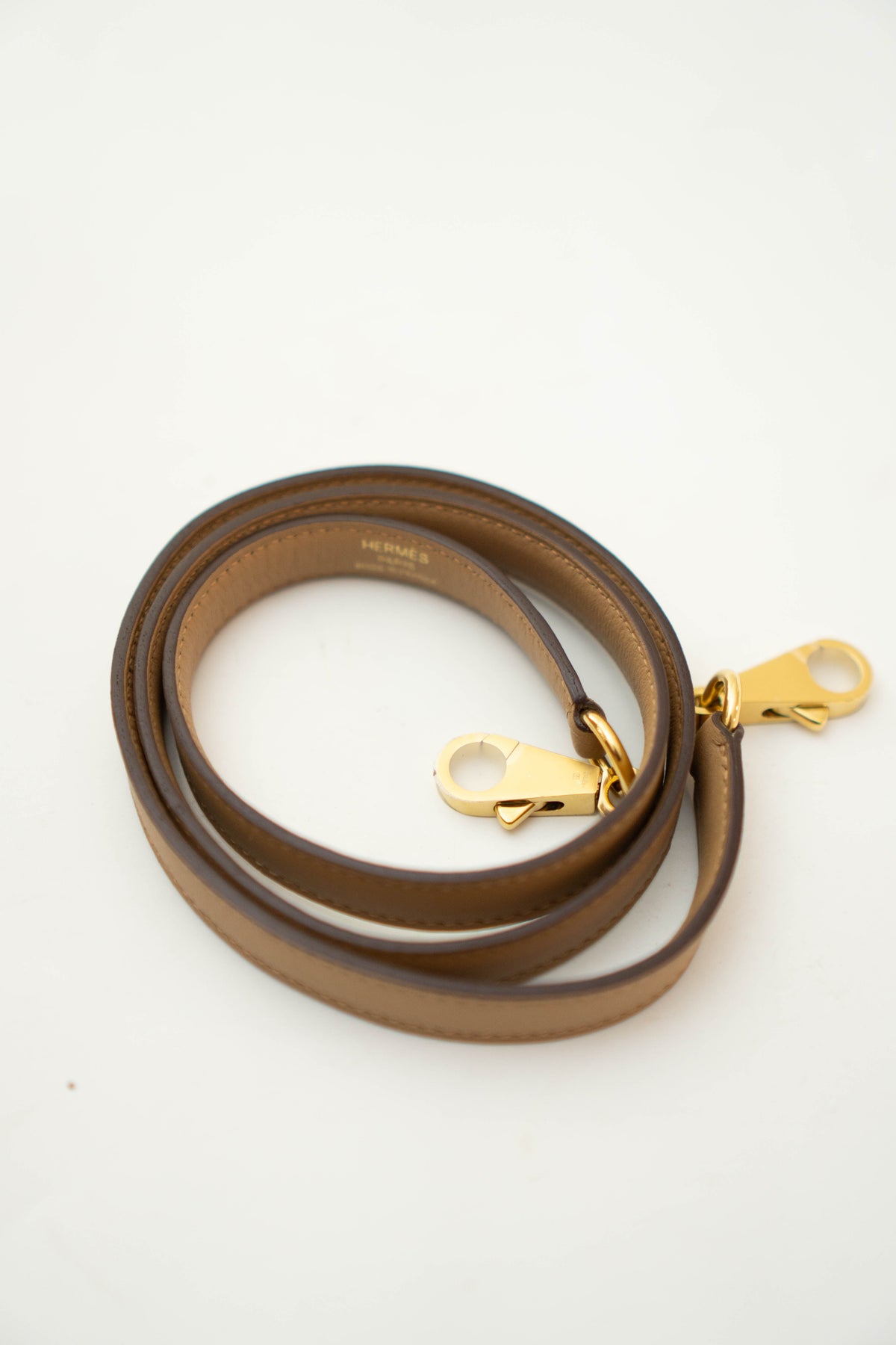 KL 25 in Chai Swift Leather Gold Hardware