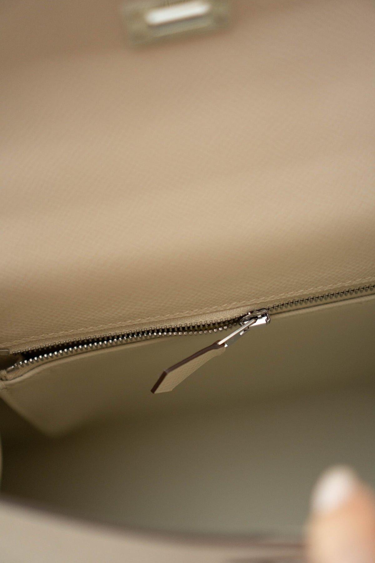KL 25 Sellier in a stunning tri-color Epsom leather