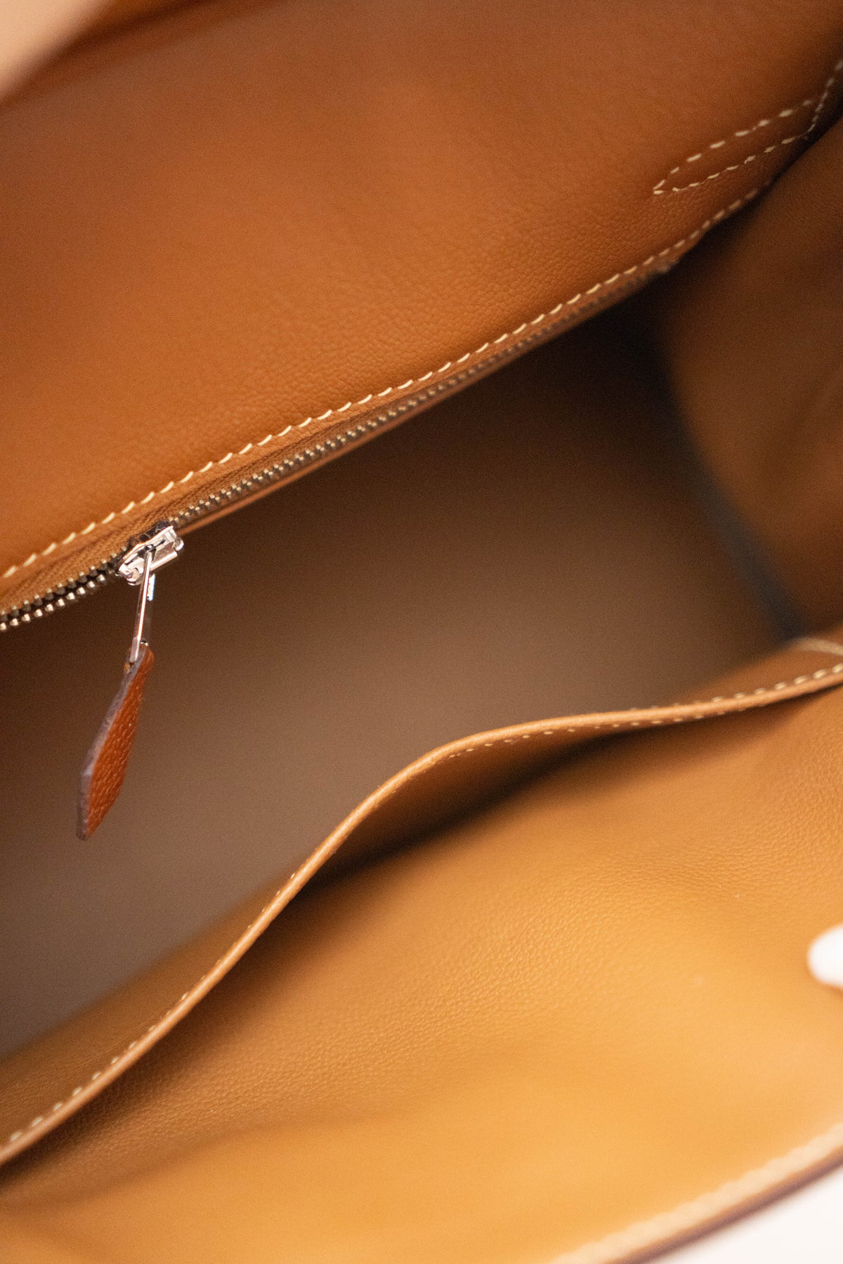 BK 25 in Gold Barenia leather and Palladium hardware