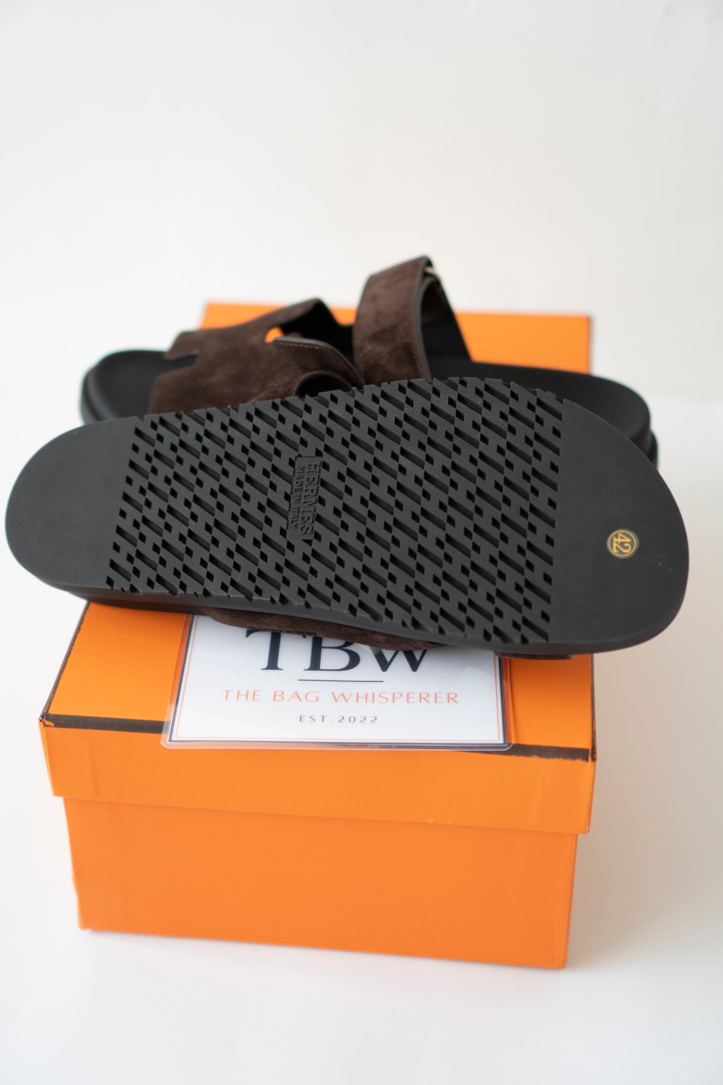 Chypre Sandals – Dark Brown Suede