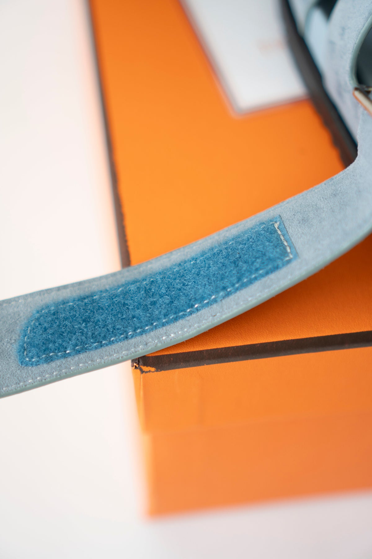 Chypre Sandals – Ice Blue Suede