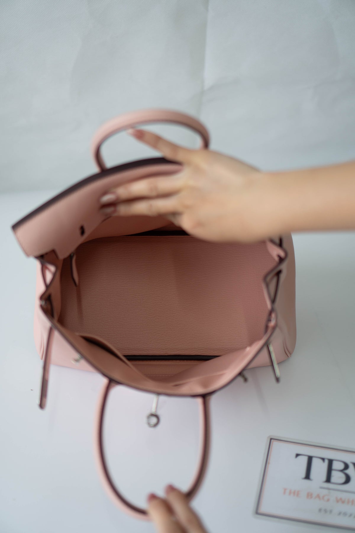 BK 25 – Rose Sakura Swift with Palladium Hardware