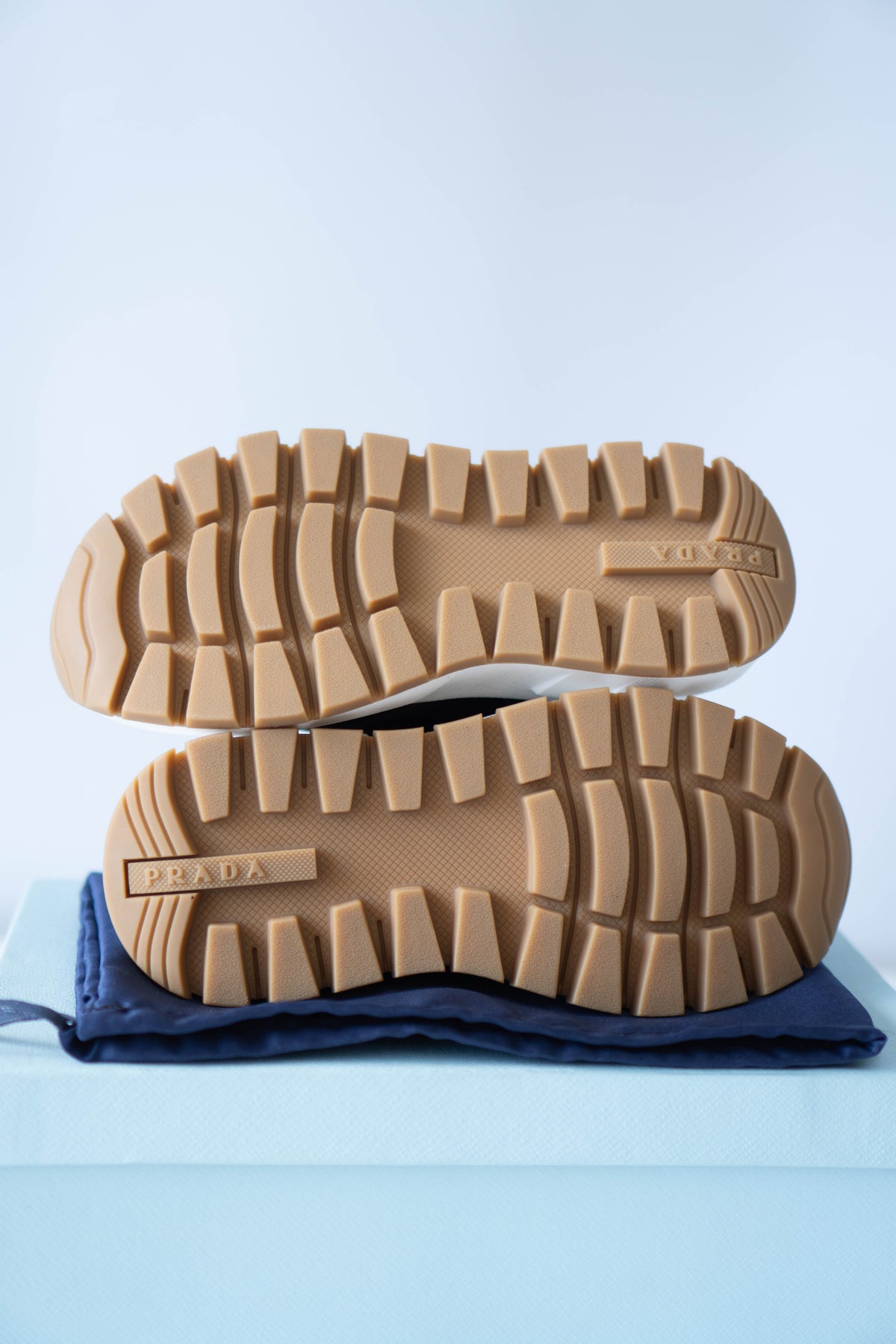 Prax 01 Sneakers – Black Leather with Chunky Sole