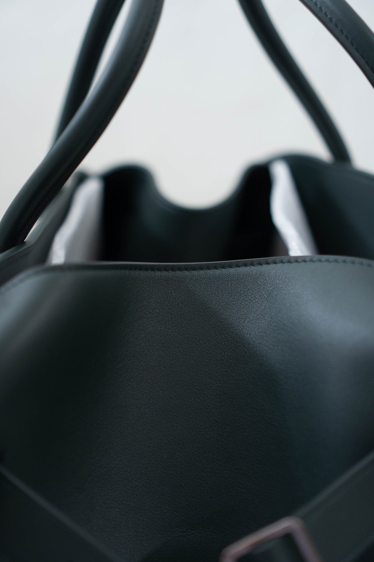 Margaux 15 Bag – Dark Green Grained Leather