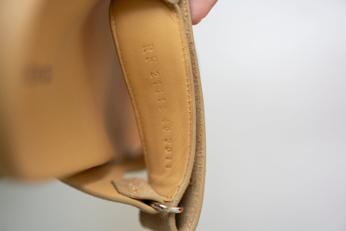 Chypre Sandals in Beige Suede
