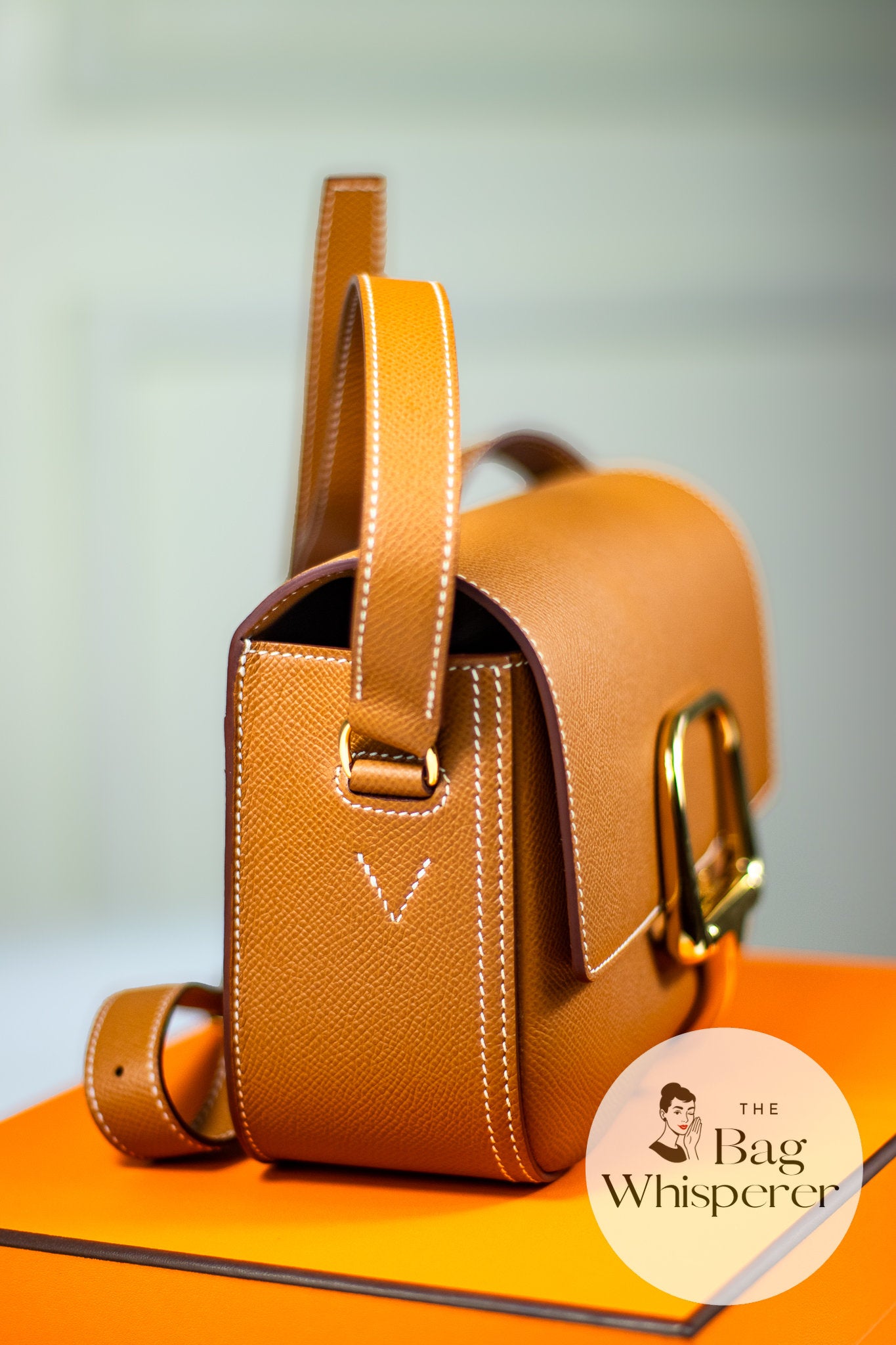 Della Cavalleria Élan – Gold Epsom with Gold Hardware