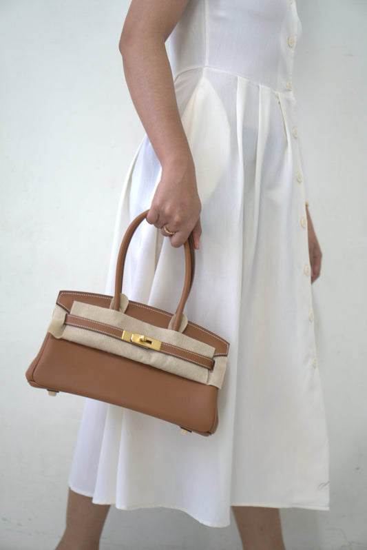 Birkin 29 in Gold on Gold Evercolor