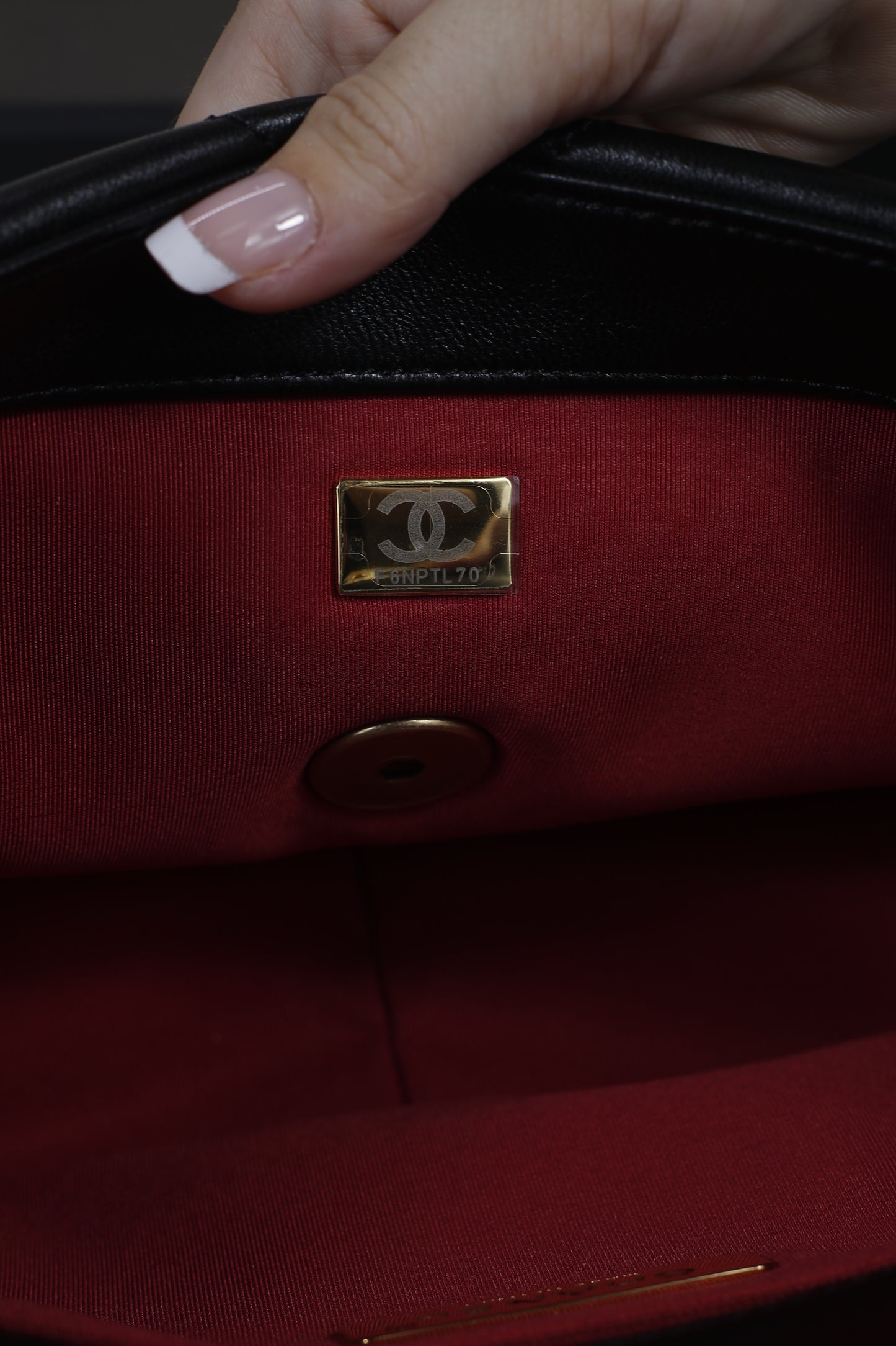 Chanel 19 Flap Bag – Black Lambskin with Mixed Hardware