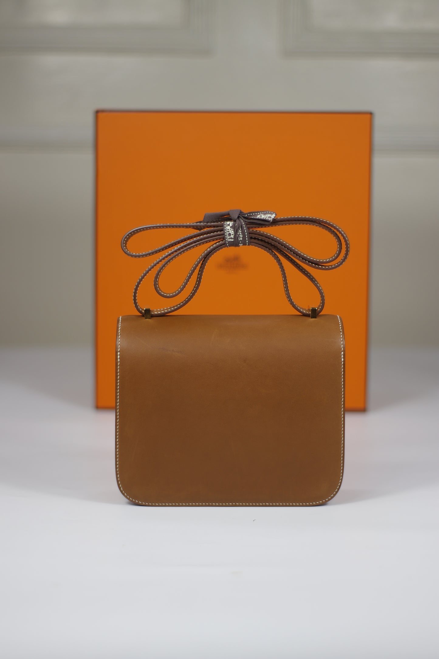 Constance 18 – Barenia Faubourg with Gold Hardware
