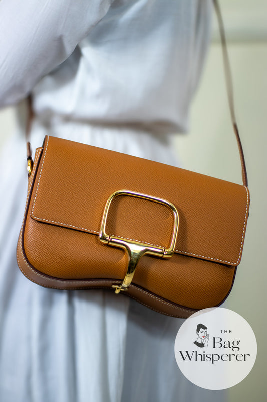 Della Cavalleria Élan – Gold Epsom with Gold Hardware
