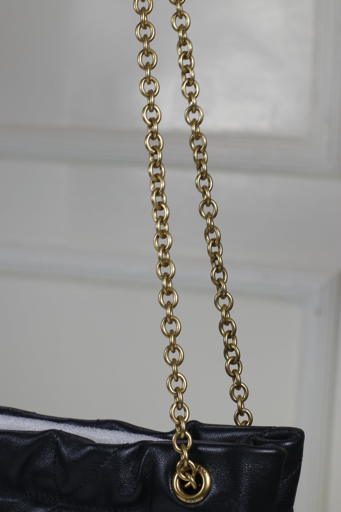 Saint Laurent Jamie 4.3 Shoulder Bag – Black Lambskin with Gold Hardware