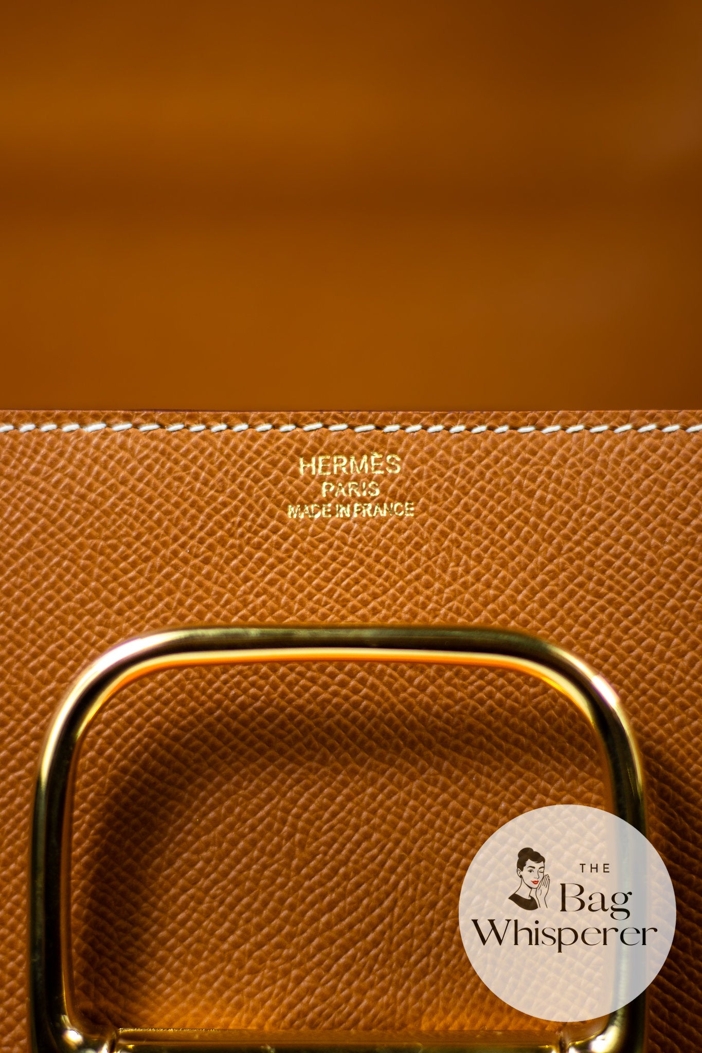 Della Cavalleria Élan – Gold Epsom with Gold Hardware