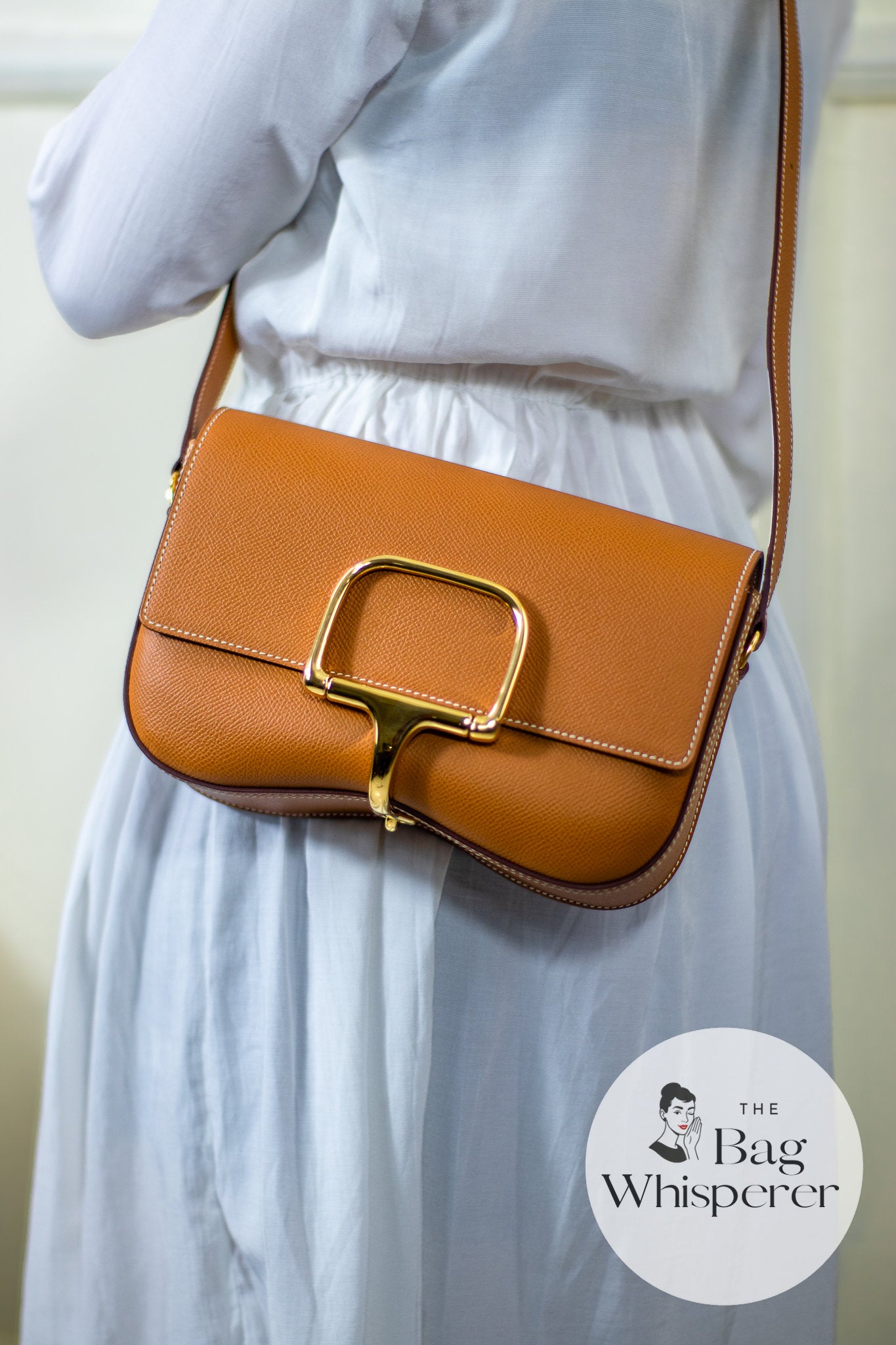 Della Cavalleria Élan – Gold Epsom with Gold Hardware