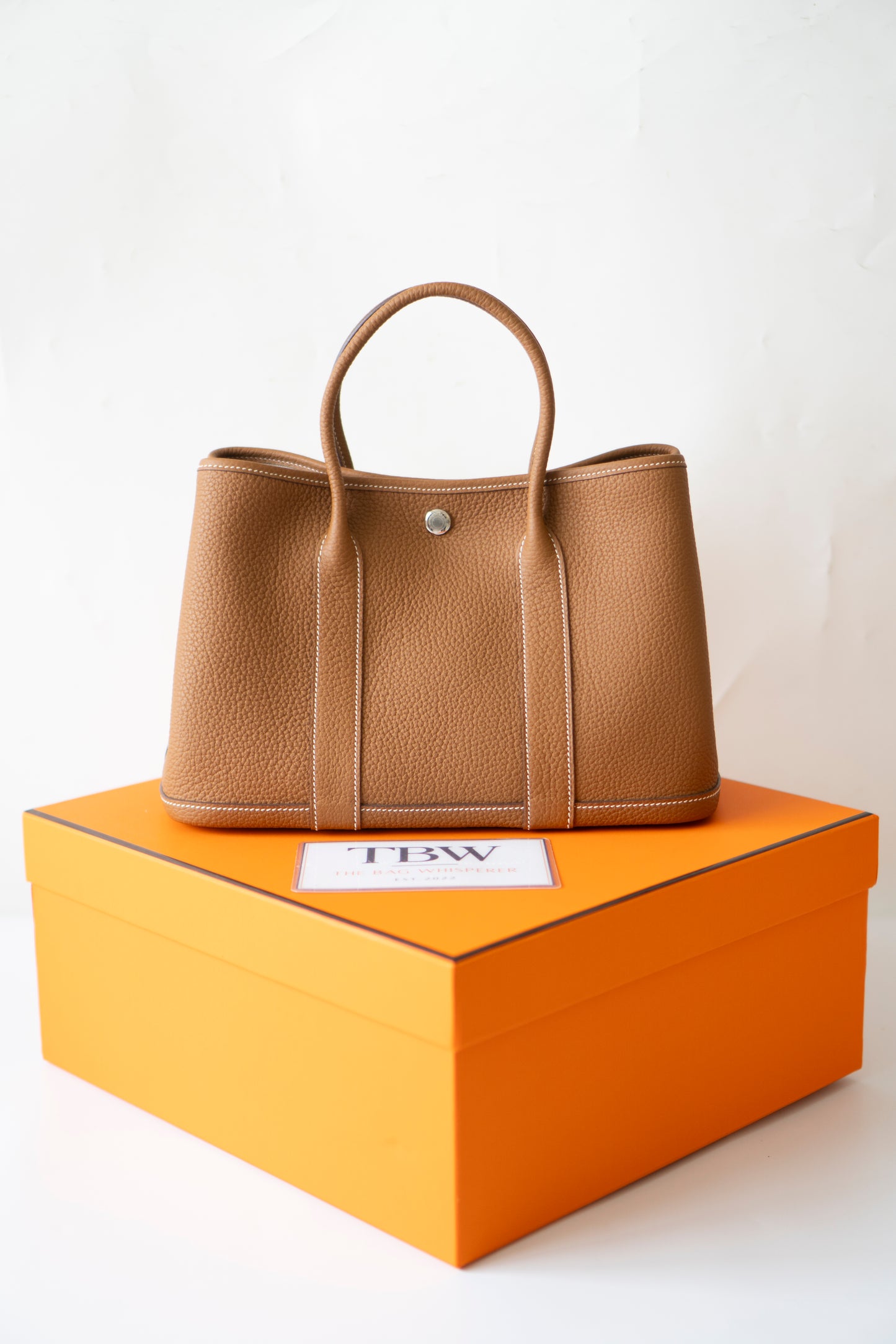 Garden Party 30 – Gold Negonda Leather with Gold Interior
