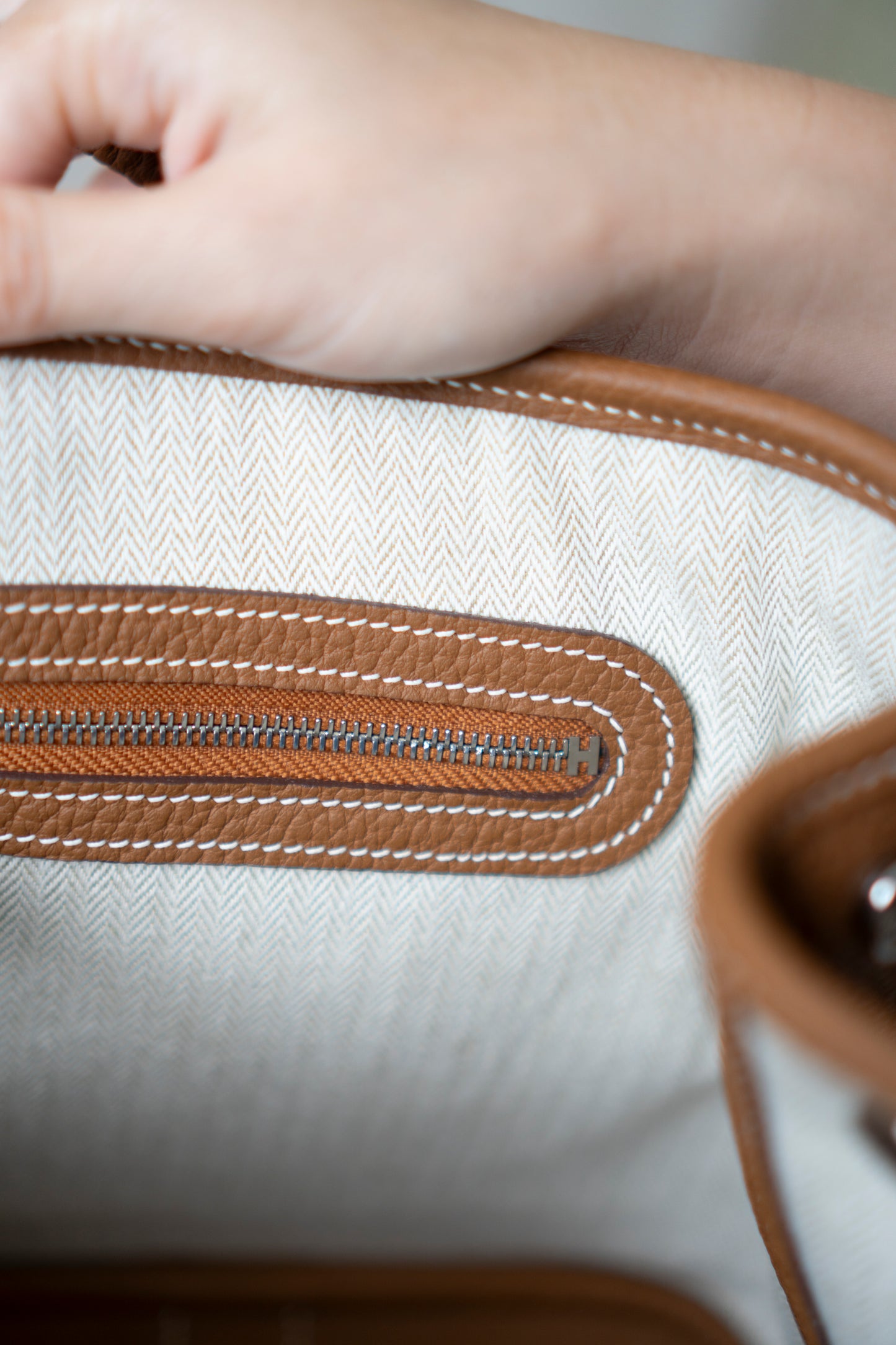 Garden Party 30 – Gold Negonda Leather with Gold Interior